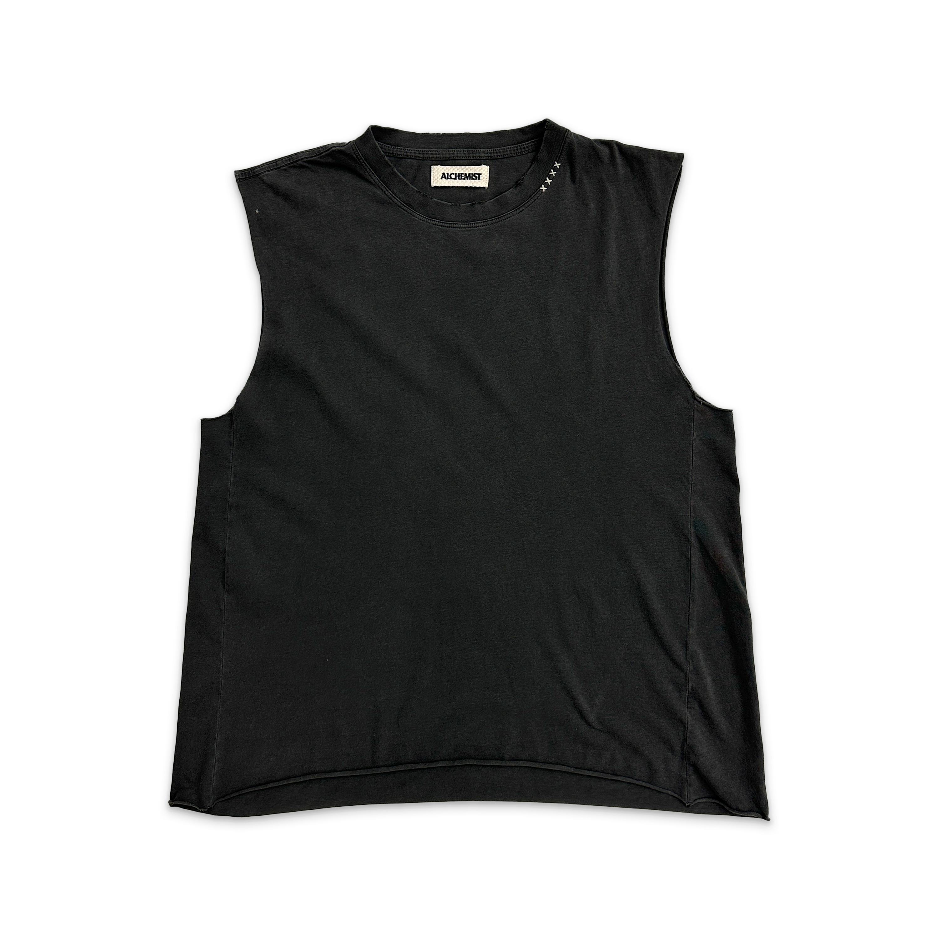 Monk Muscle Tee "Jet Black"