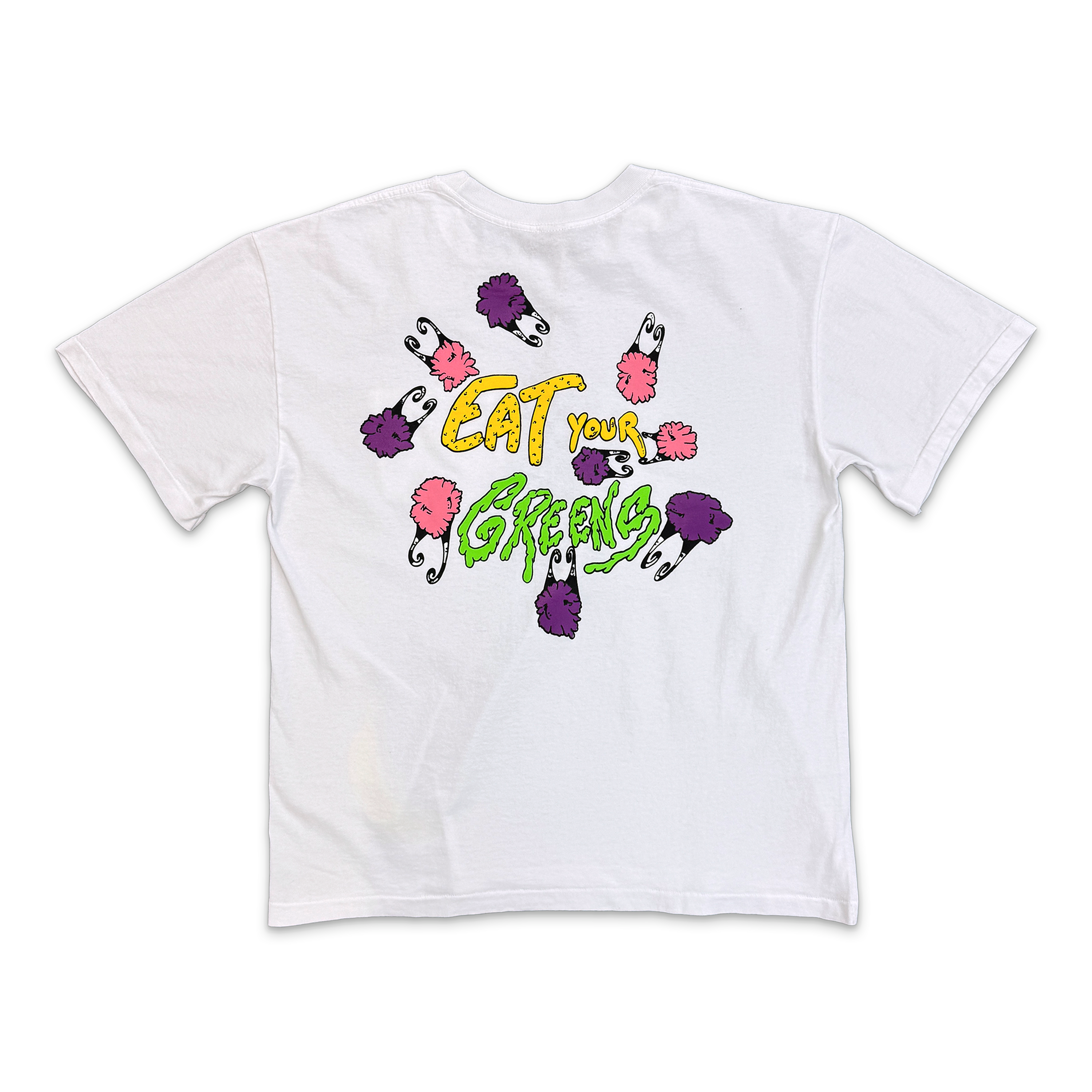 Matty Boy, Anti Promo Eat Your Greens Tee "White"