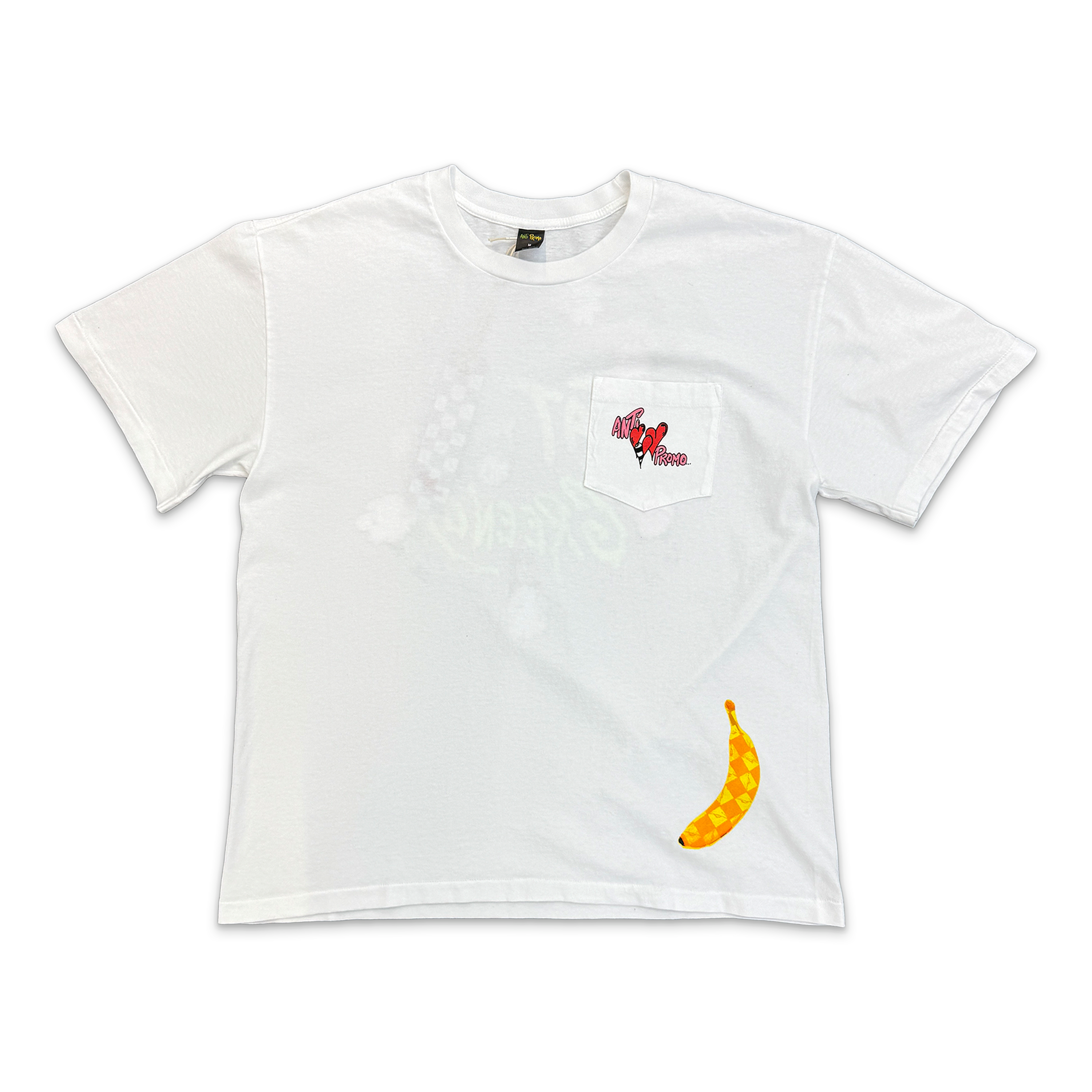 Matty Boy, Anti Promo Eat Your Greens Tee "White"