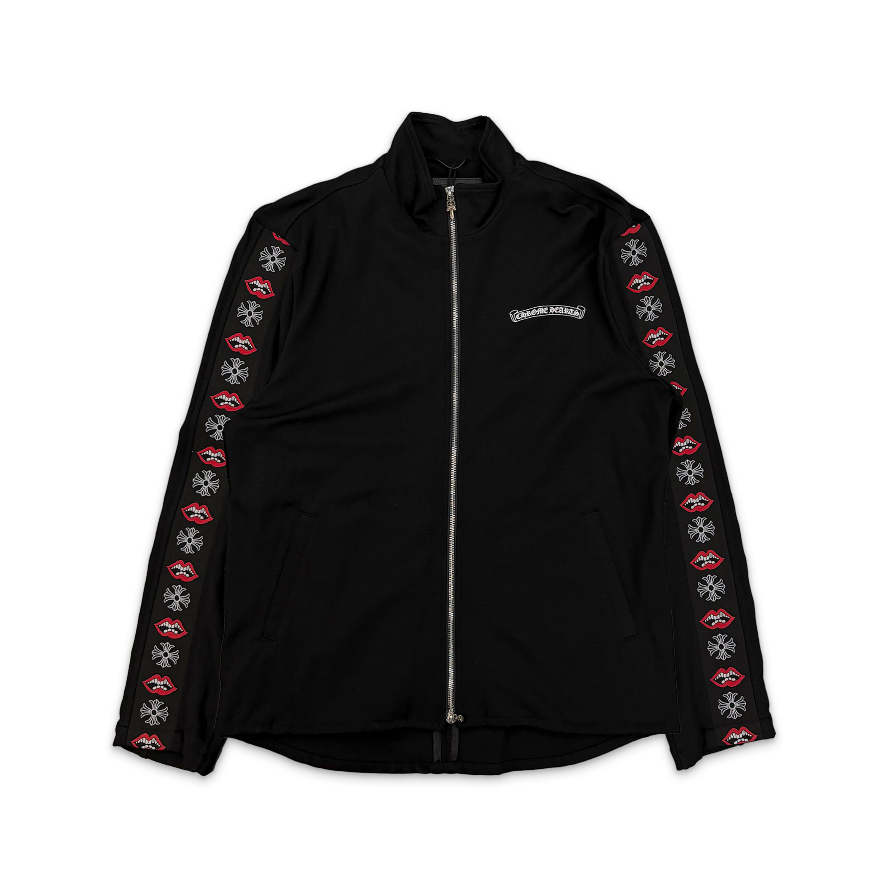 Chrome Hearts, Matty Boy Chomper Track Jacket "Black Red"