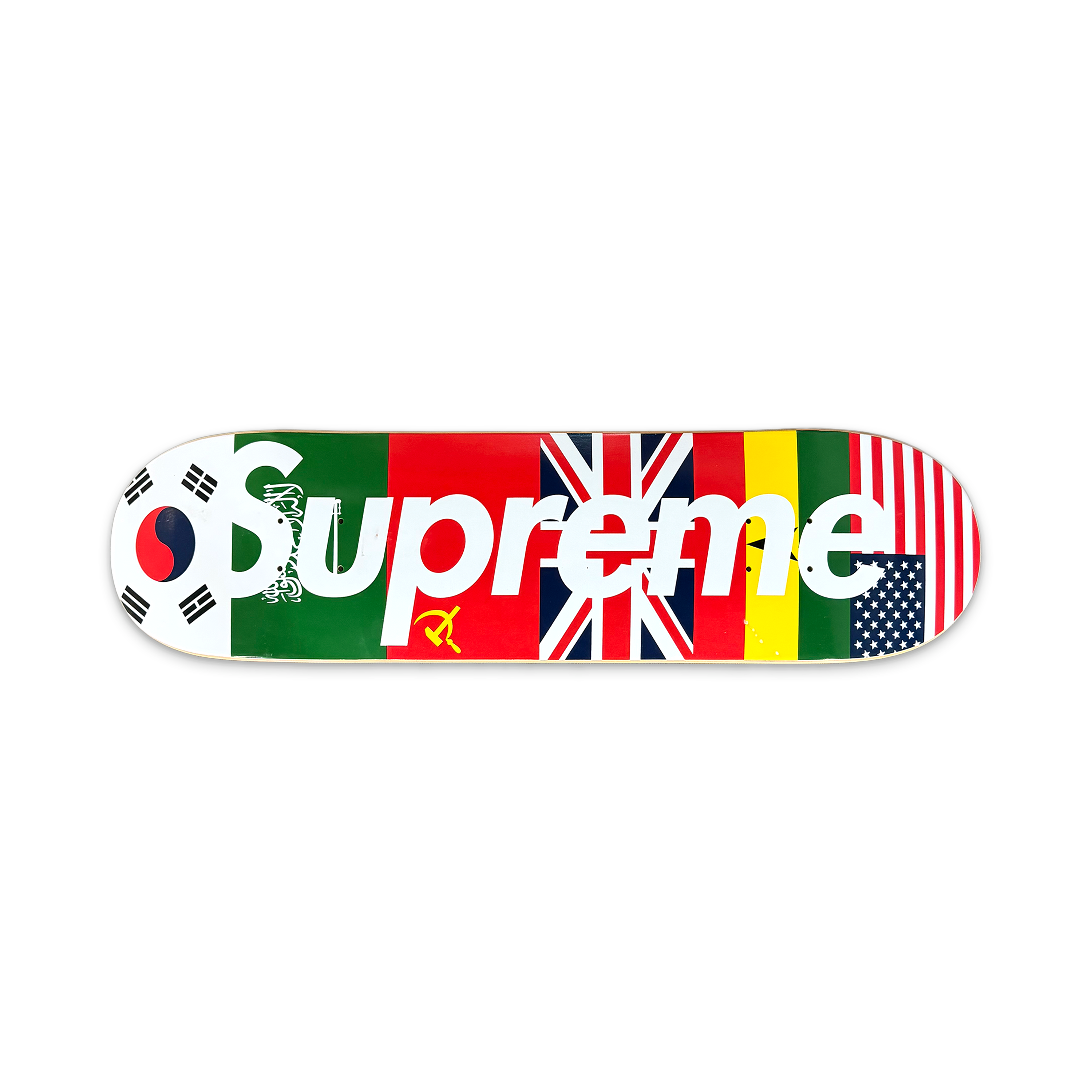 Supreme Flags Skateboard Deck "Multi"