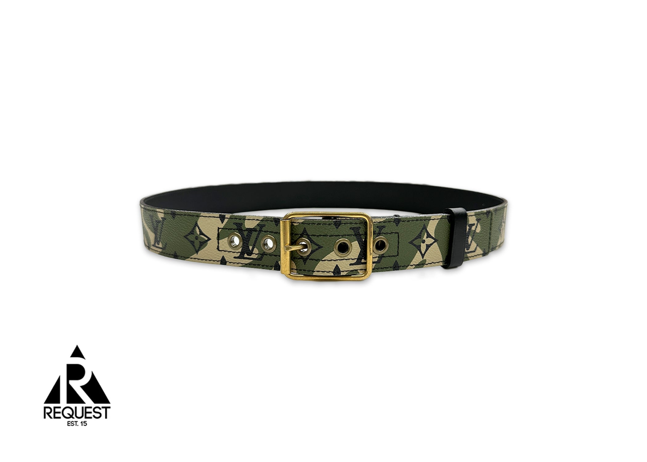 Louis Vuitton, Takashi Murakami 2008 Monogramouflage Belt