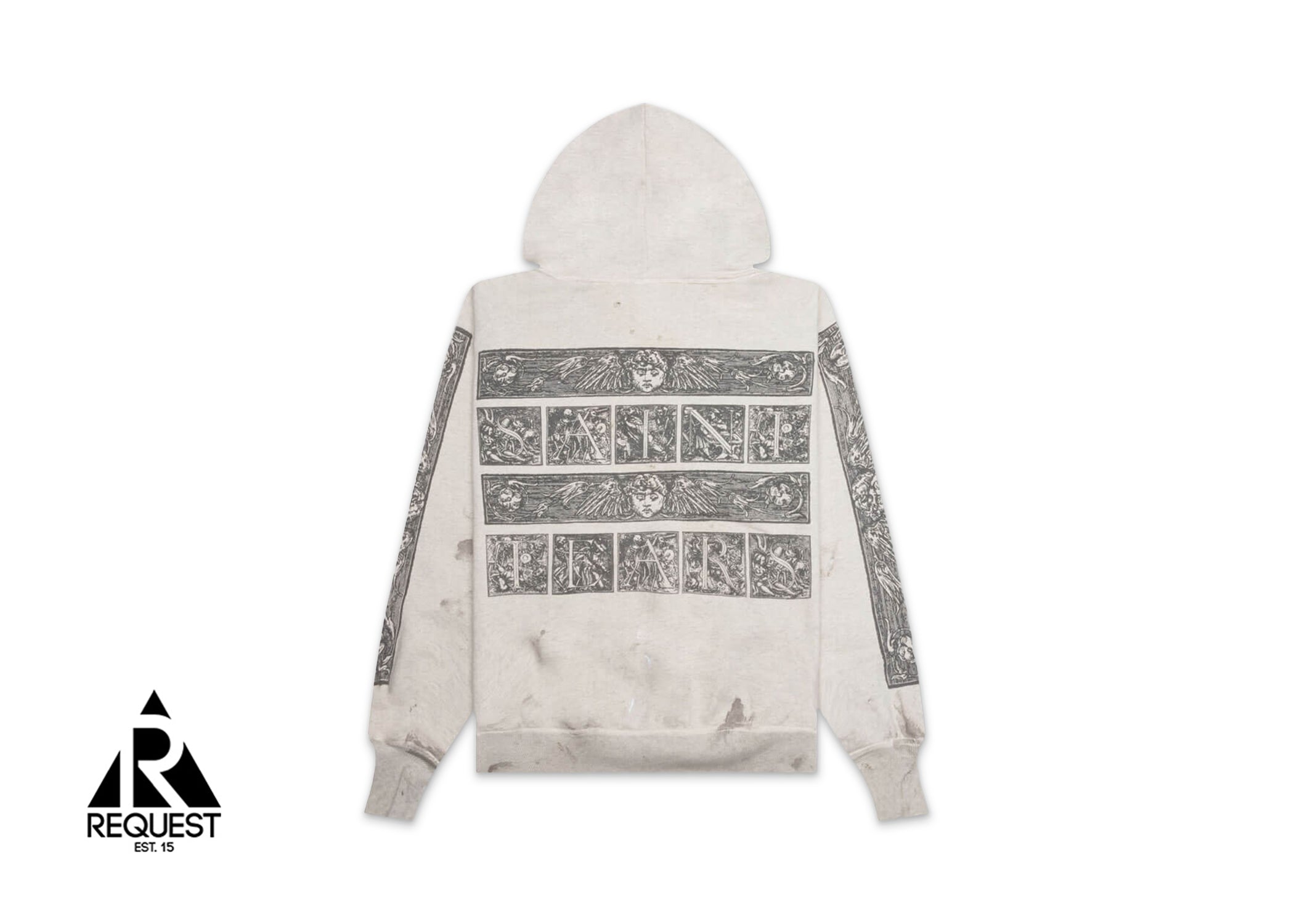 Saint Michael x Denim Tears Mural Hoodie "Grey"