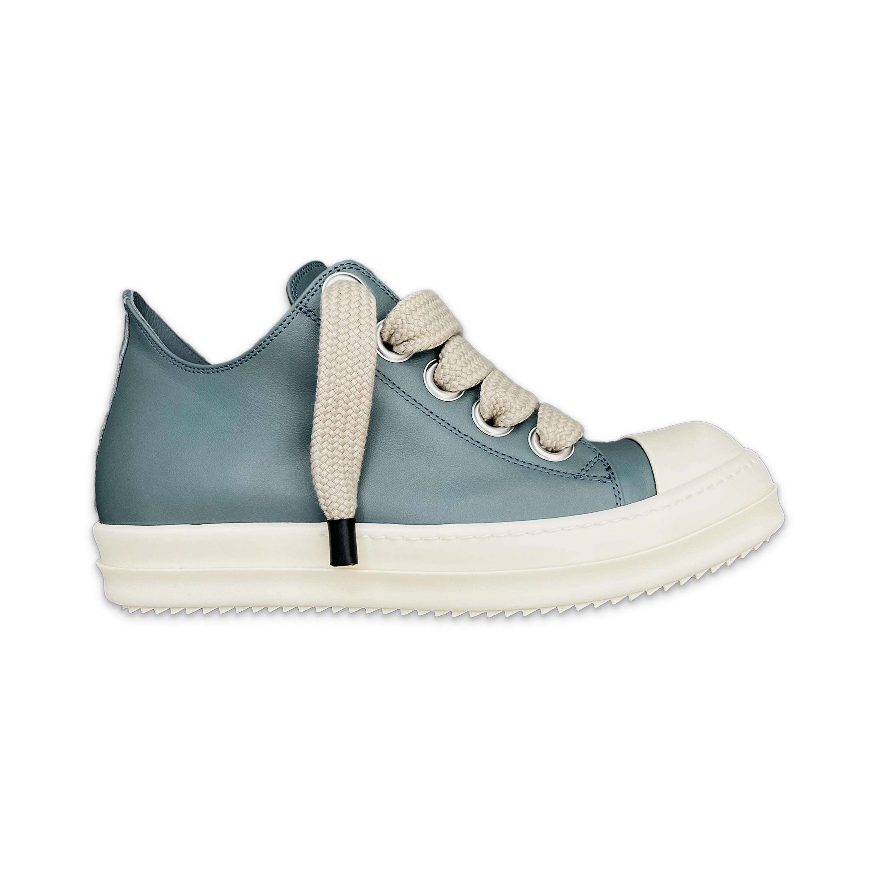 Rick Owens, Jumbo Lace Leather Ramones Low "Mouthwash"