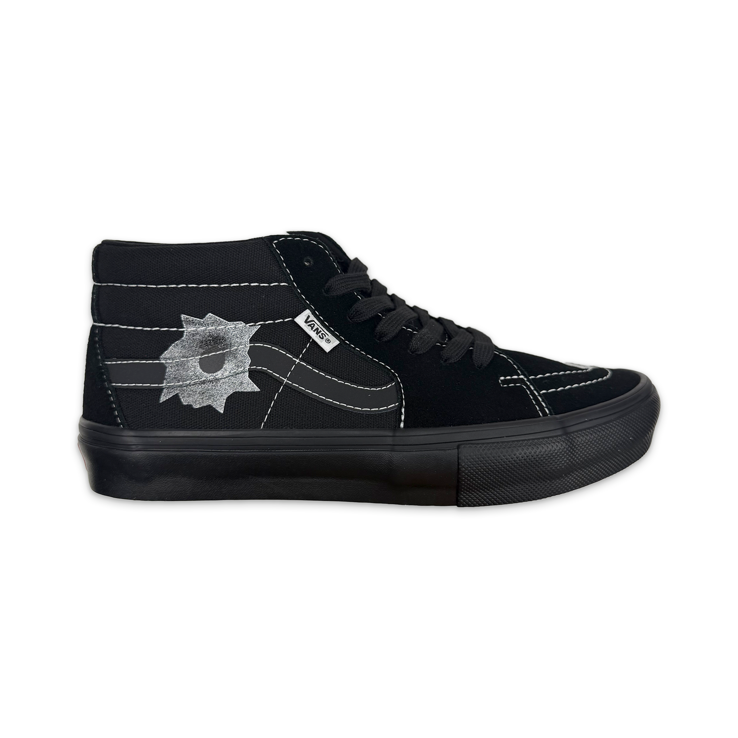 Vans, Skate Grosso Mid Supreme Nate Lowman "Black"
