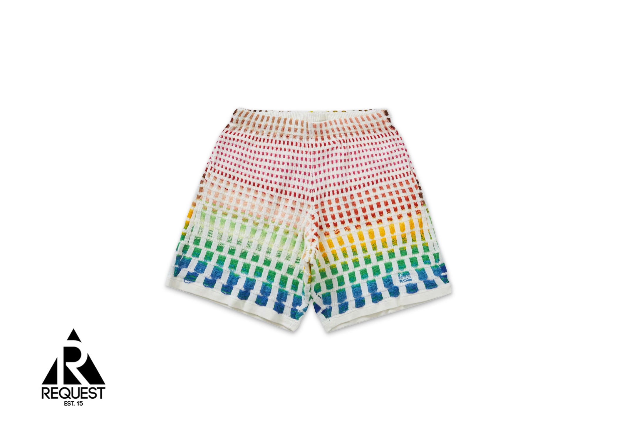 Supreme Gradient Grid Knit Shorts 