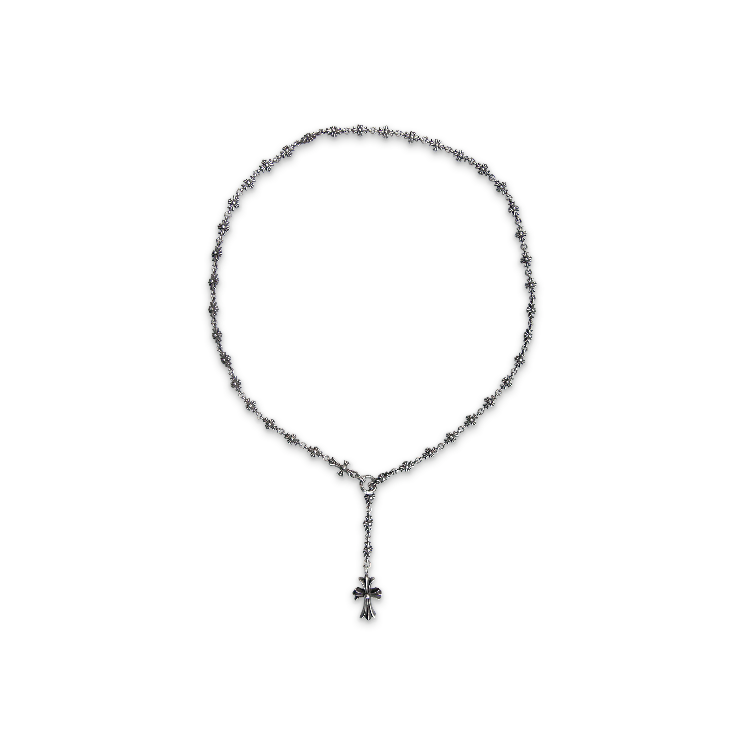 Chrome Hearts, Tiny E Rosary Choke Chain