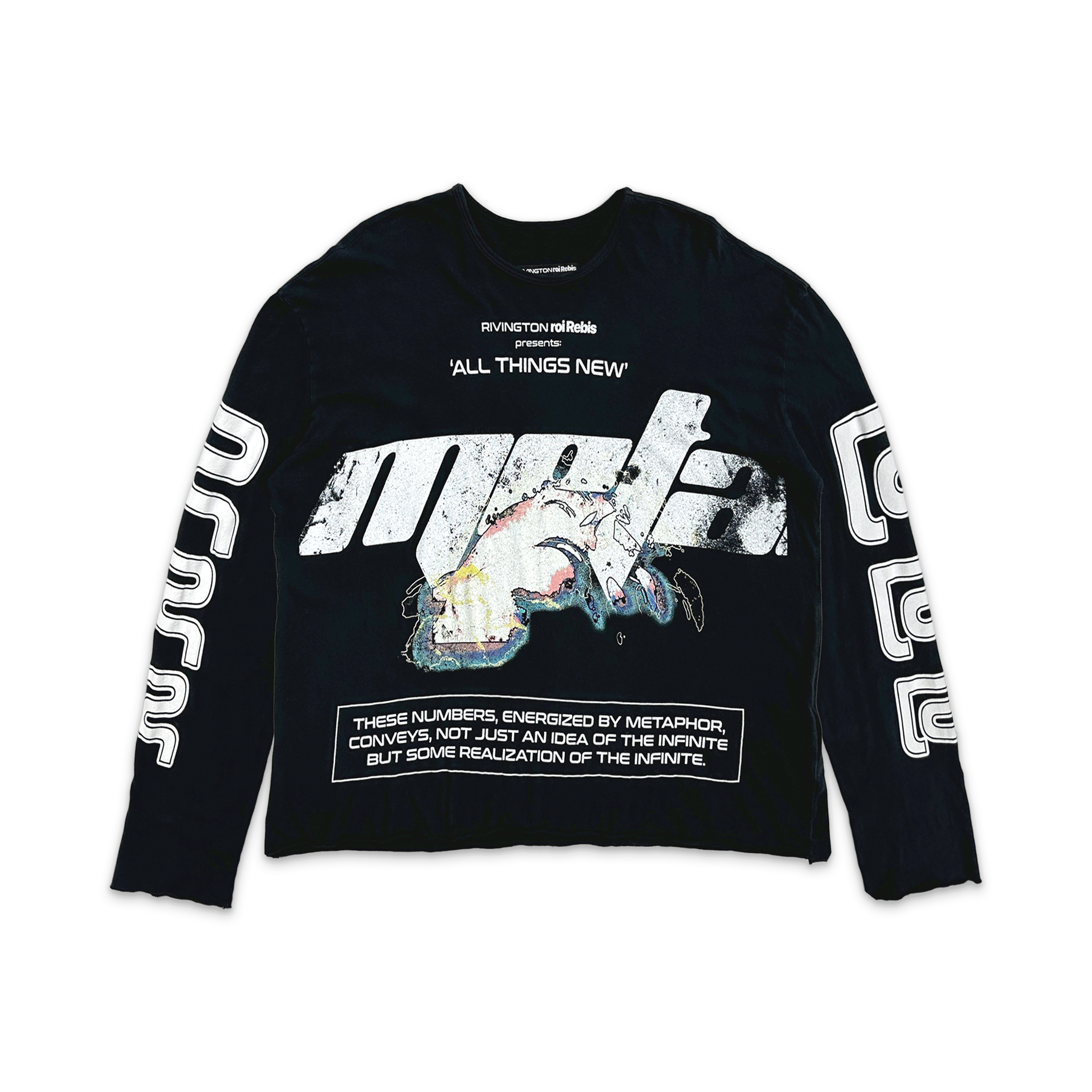 All Things New Enemy L/S Tee "Mechanic Black"