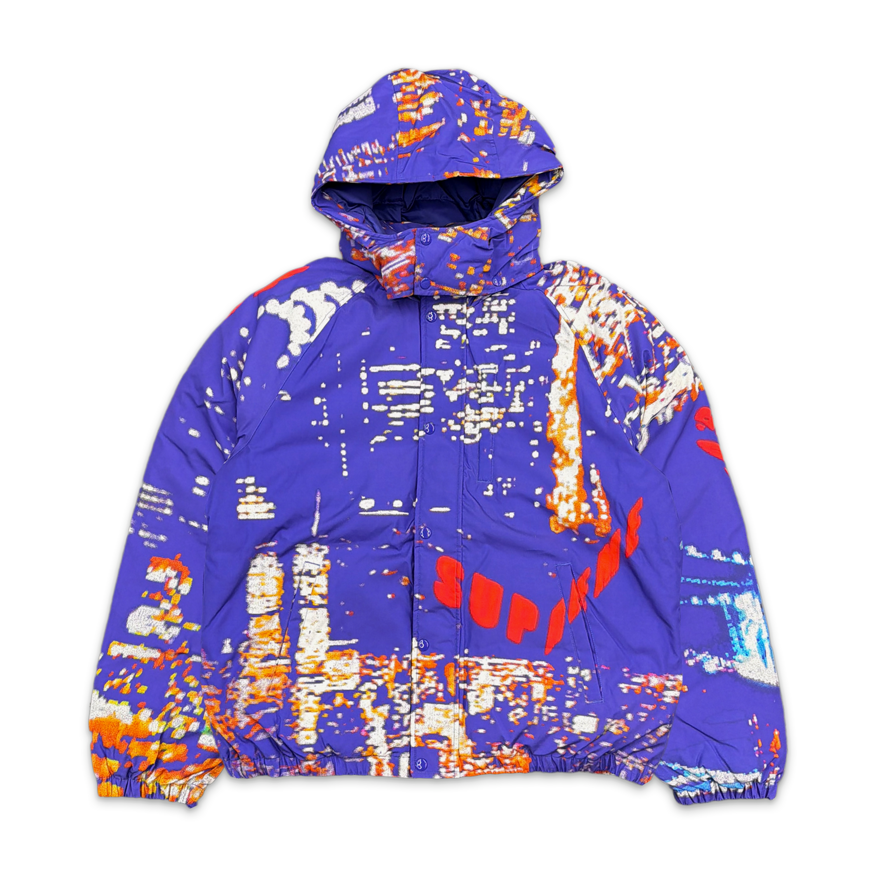 City Lights Puffy Jacket "Purple"