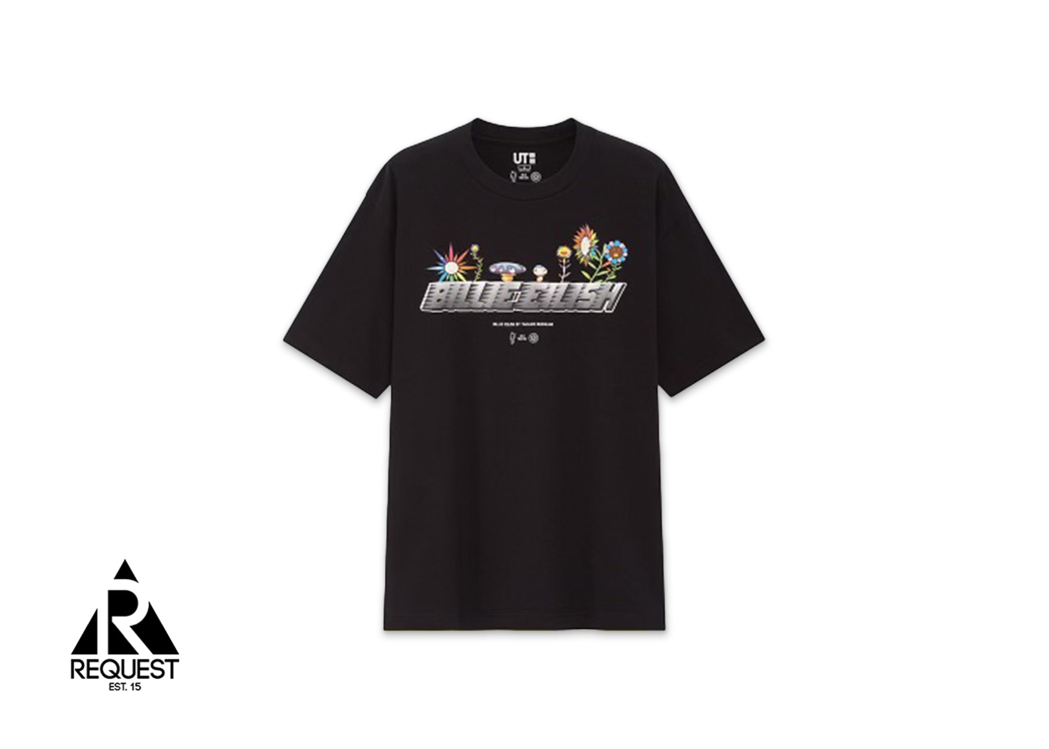 Uniqlo Billie Eilish By Takashi Murakami Tee "Black"