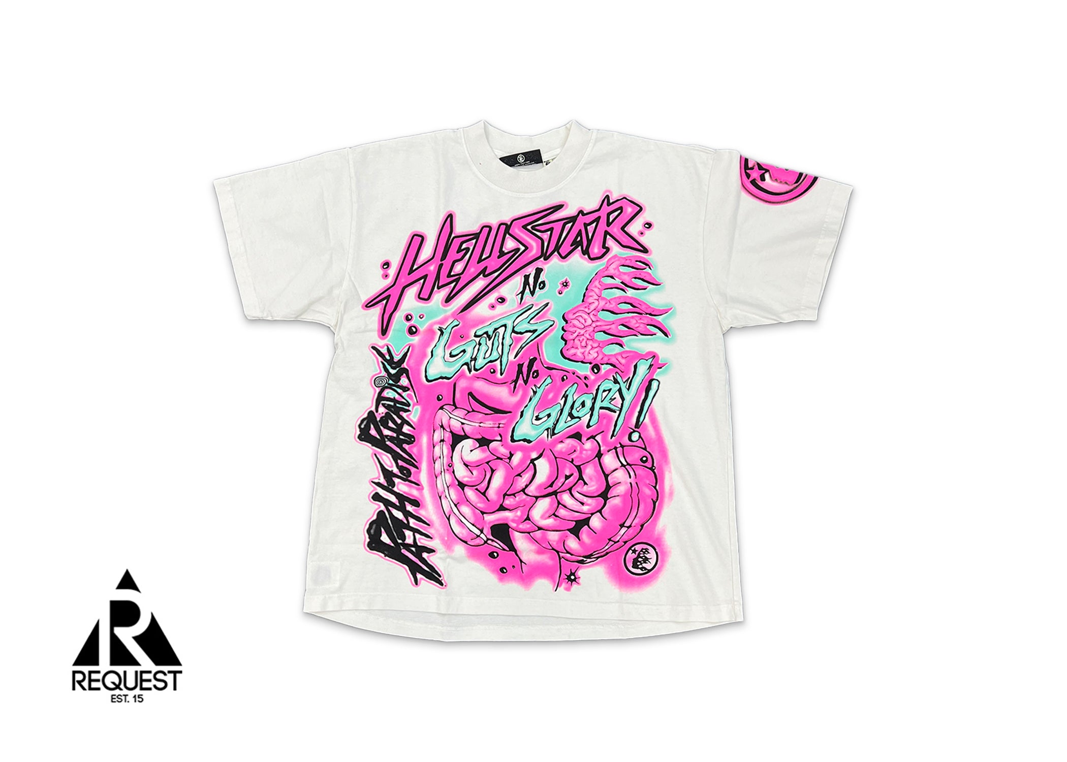 HellStar No Guts No Glory Tee "White"