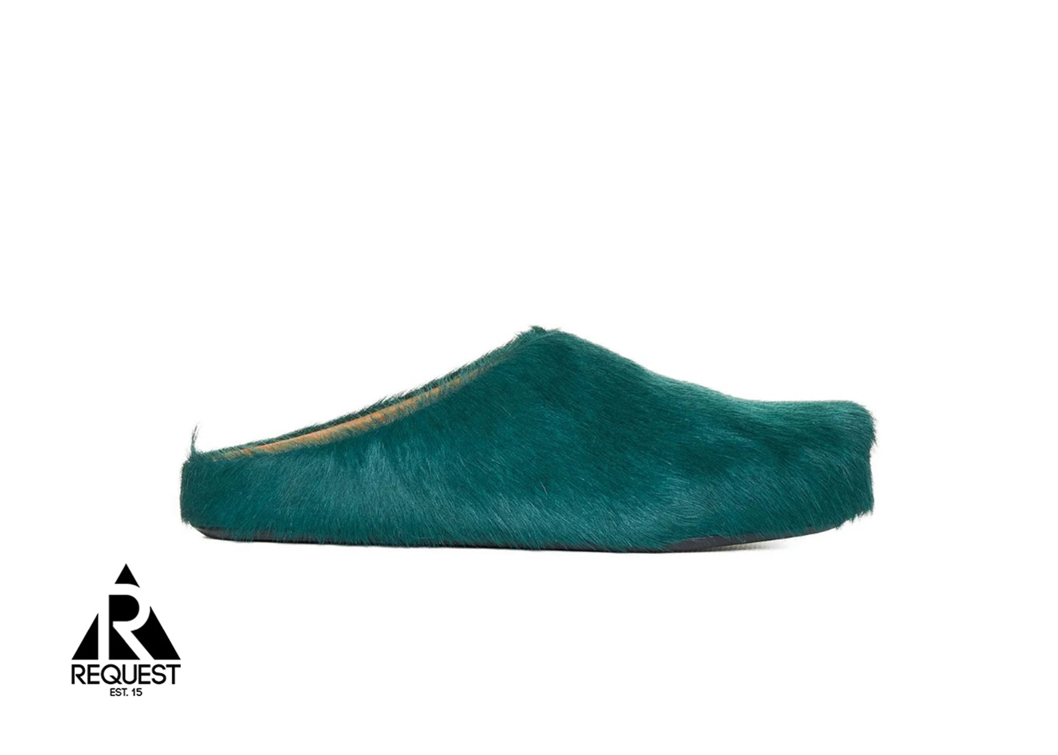 Marni Fussbett Sabot Slipper "North Sea"