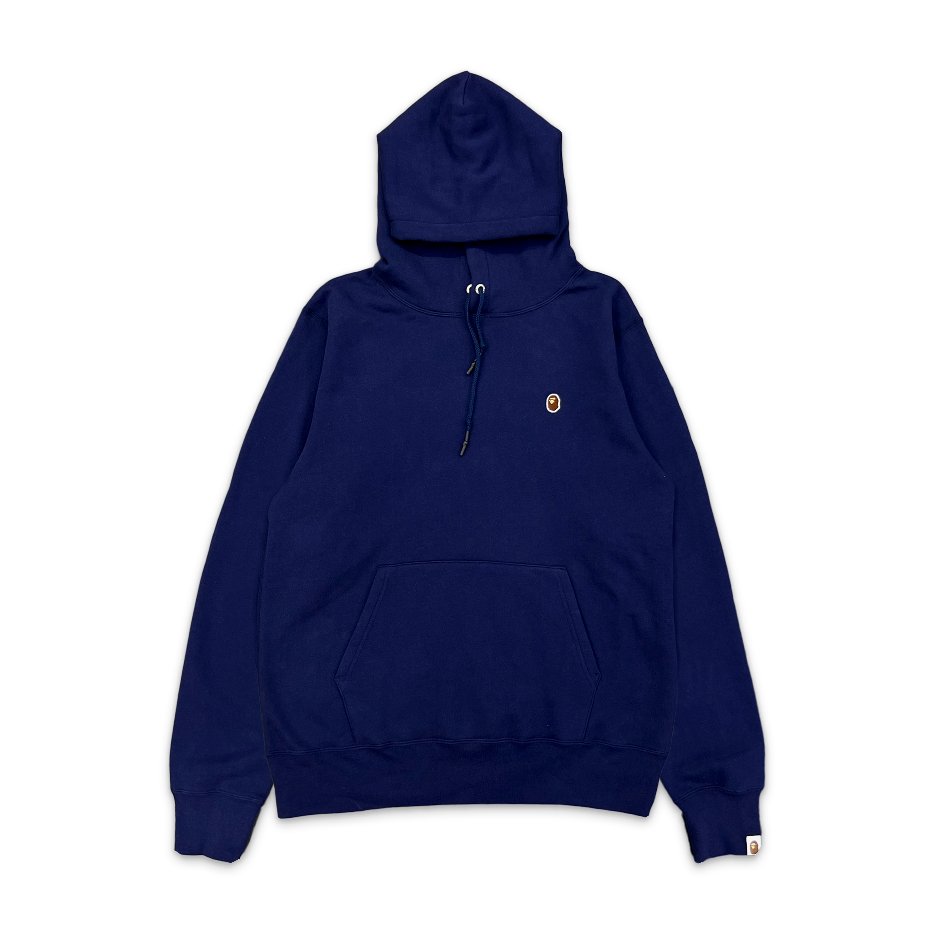 A Bathing Ape (BAPE), BAPE Ape Head One Point Hoodie "Navy"