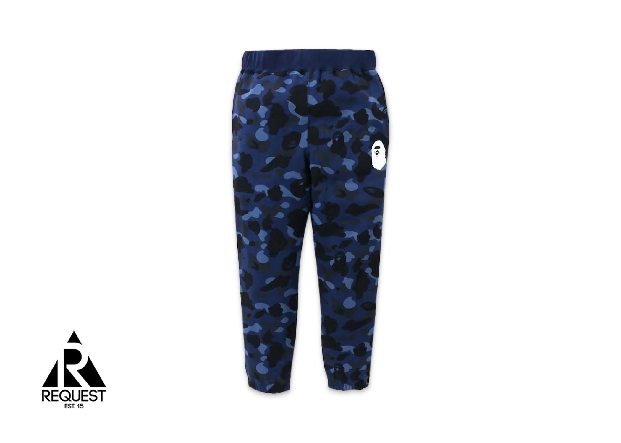 A Bathing Ape BAPE Color Camo Sweatpants (FW22) "Navy"