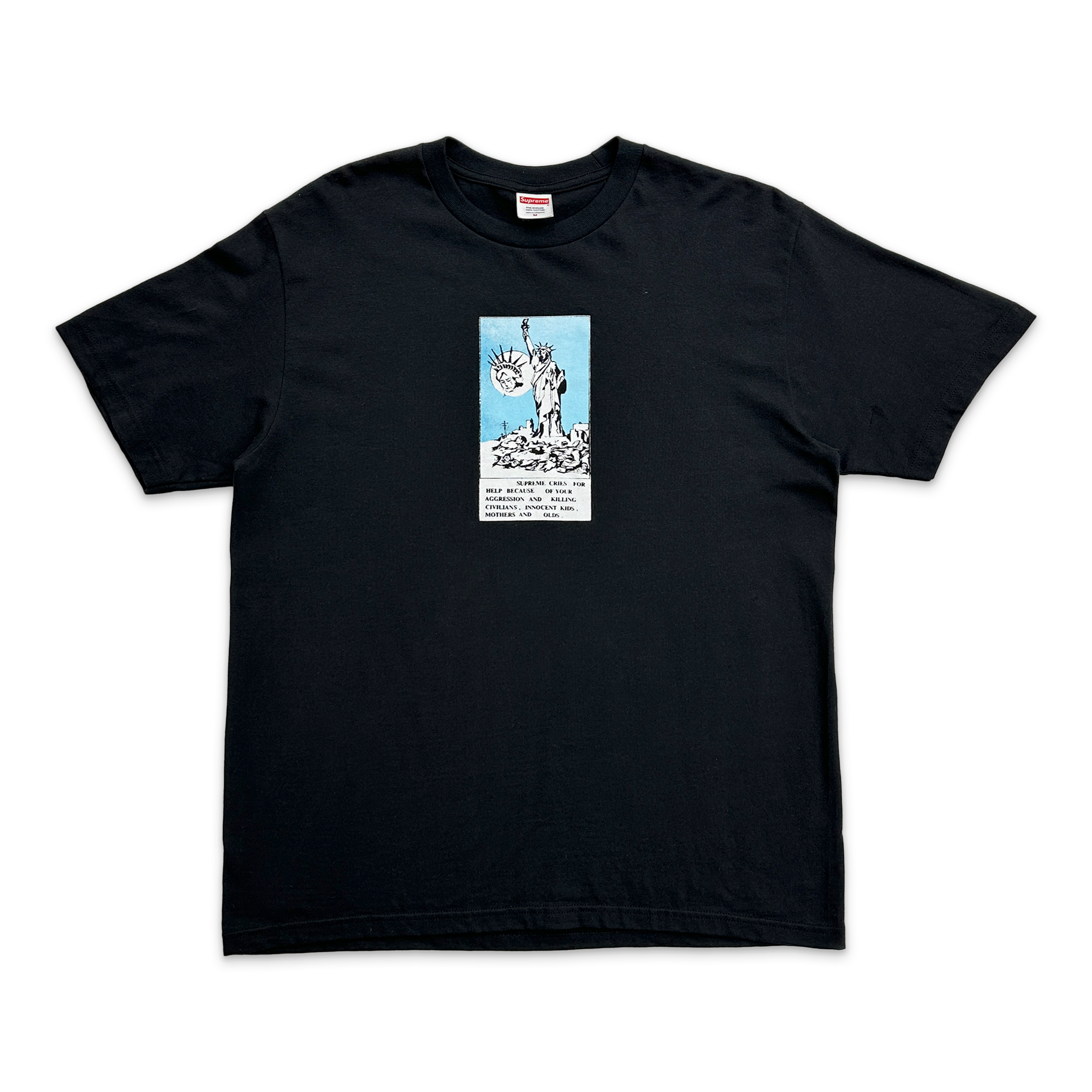 Supreme, Liberty Tee "Black"
