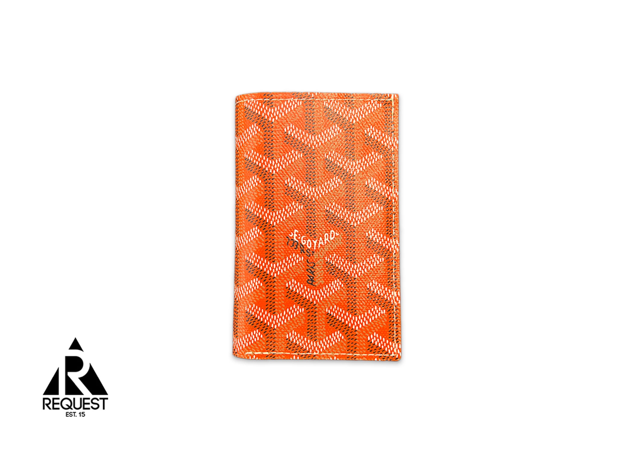 Goyard, Saint-Pierre Card Wallet "Orange"