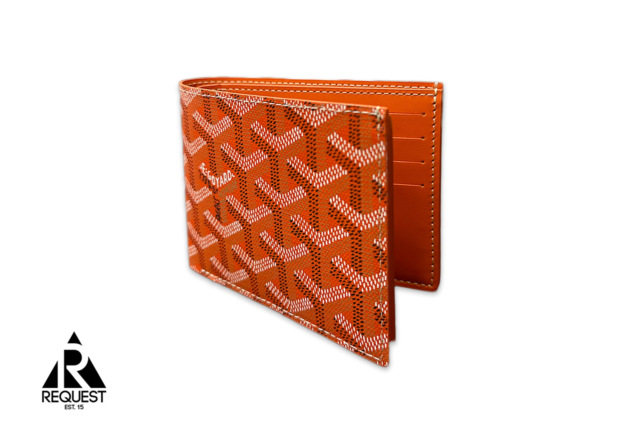 Goyard, Victoire Wallet "Orange"