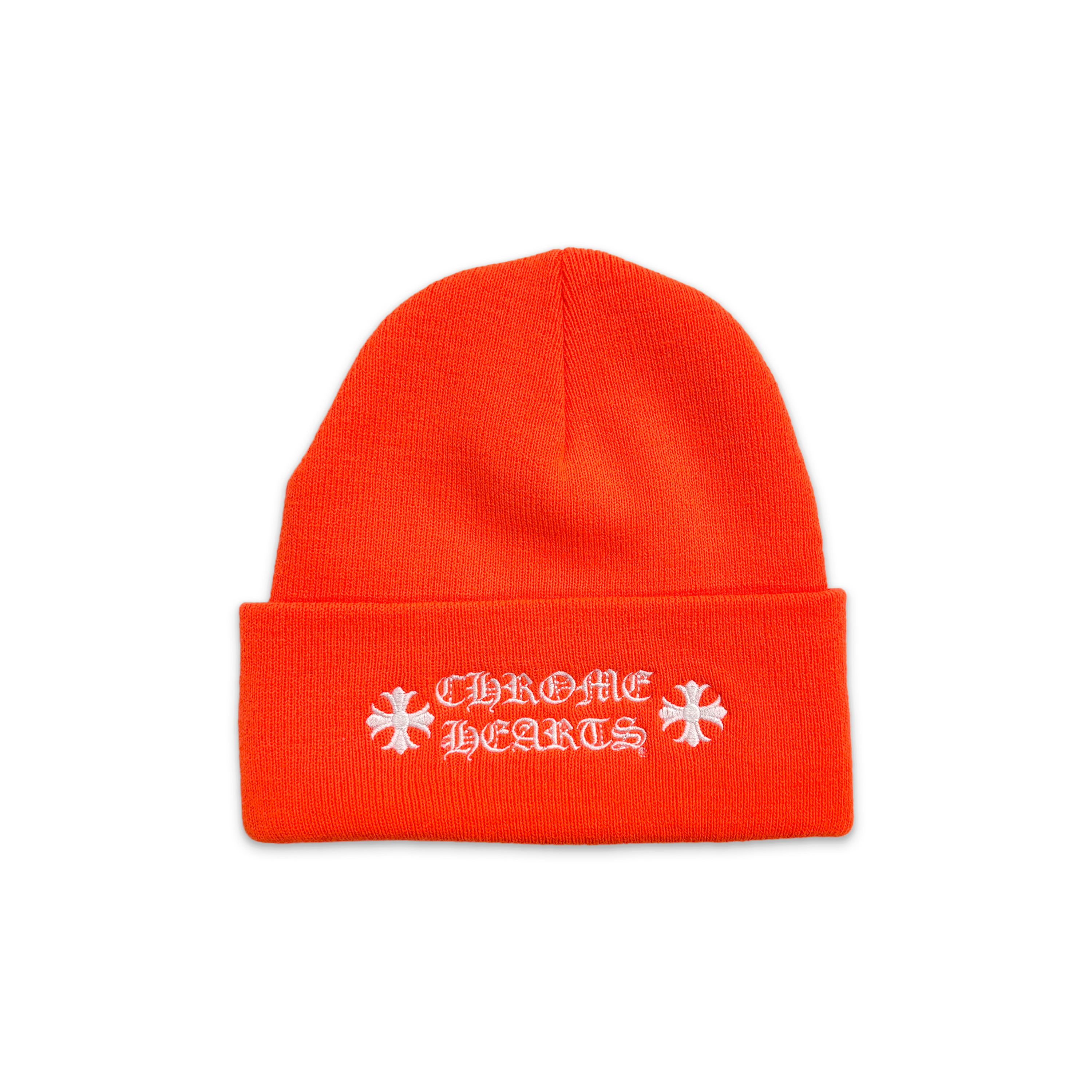 Chrome Hearts, Watch Beanie "Safety Orange"