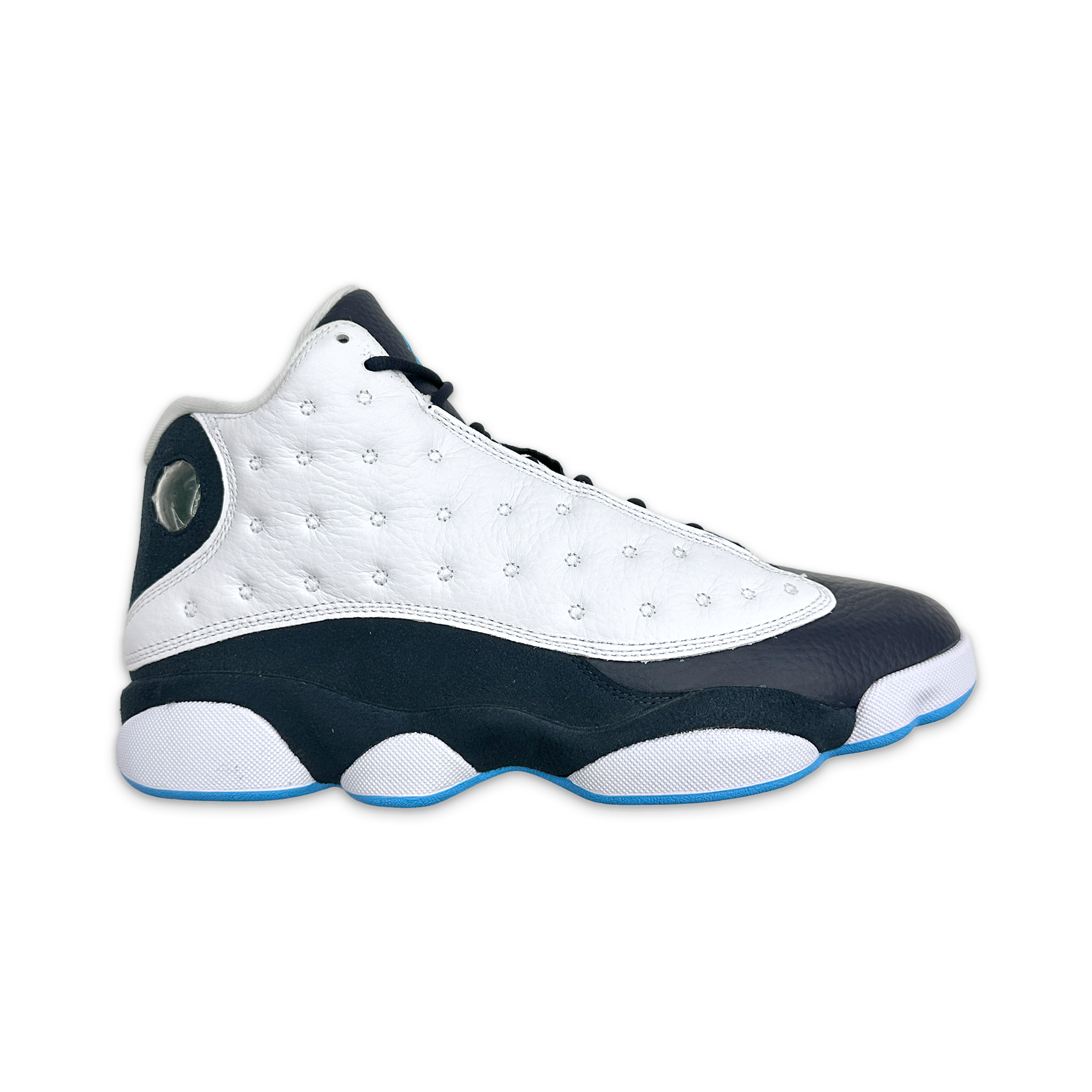 Request, Air Jordan 13 Retro “Obsidian Powder Blue White”