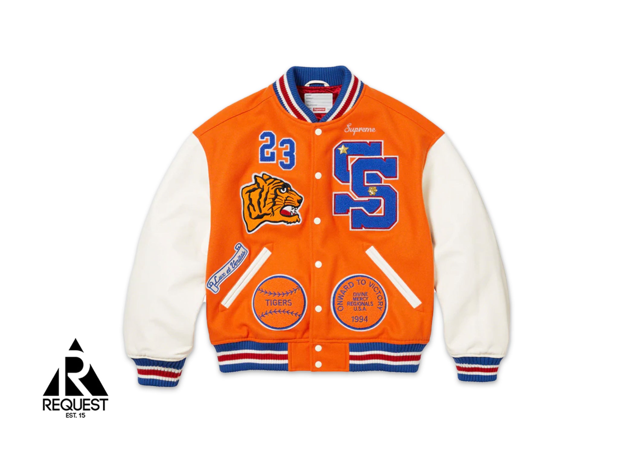 Supreme Tiger Varsity Jacket 