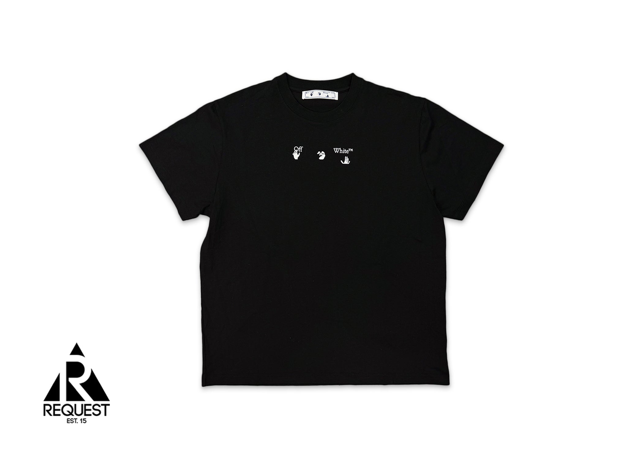 Off-White, Black Marker Tee "Black"