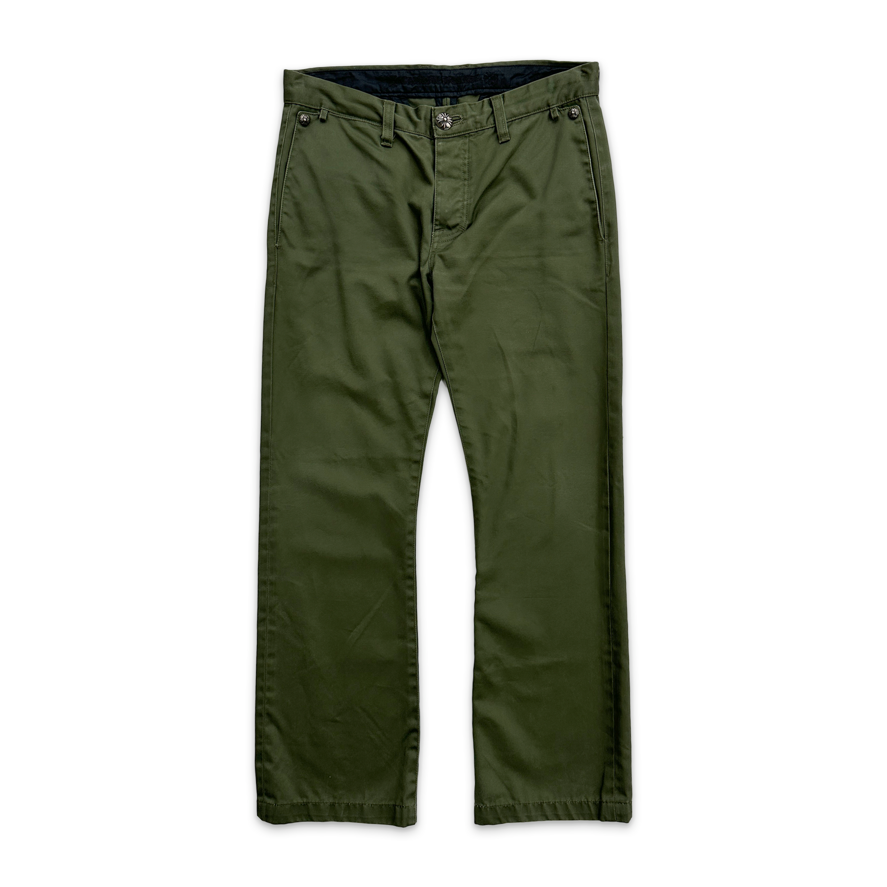 Chrome Hearts, Chino Pants "Olive"