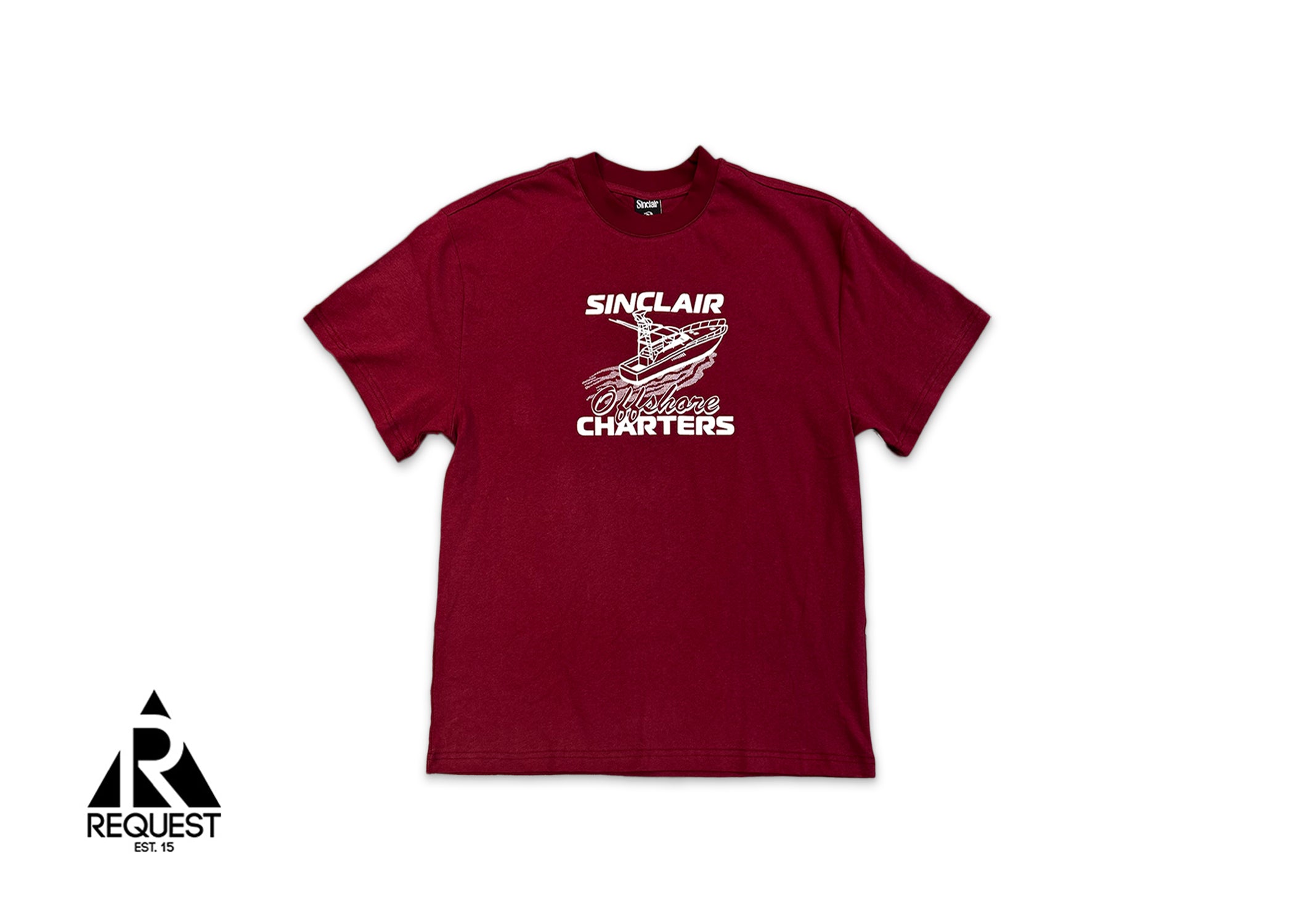 Sinclair, Offshore Charters Tee "Red"
