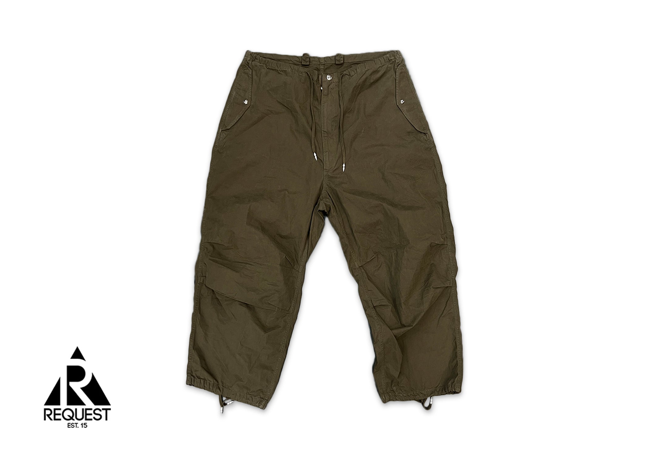 Chrome Hearts Drawstring Cargo Pants "Olive"