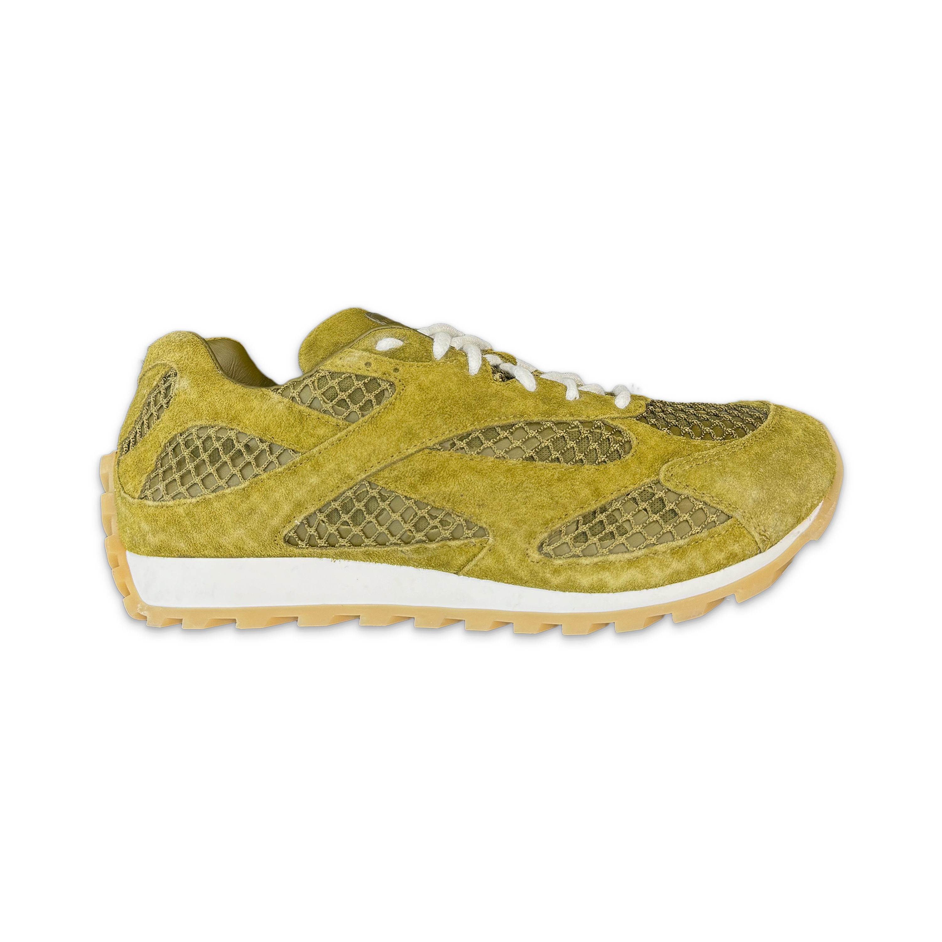 Bottega Veneta, Orbit Sneaker "Olive Oil"