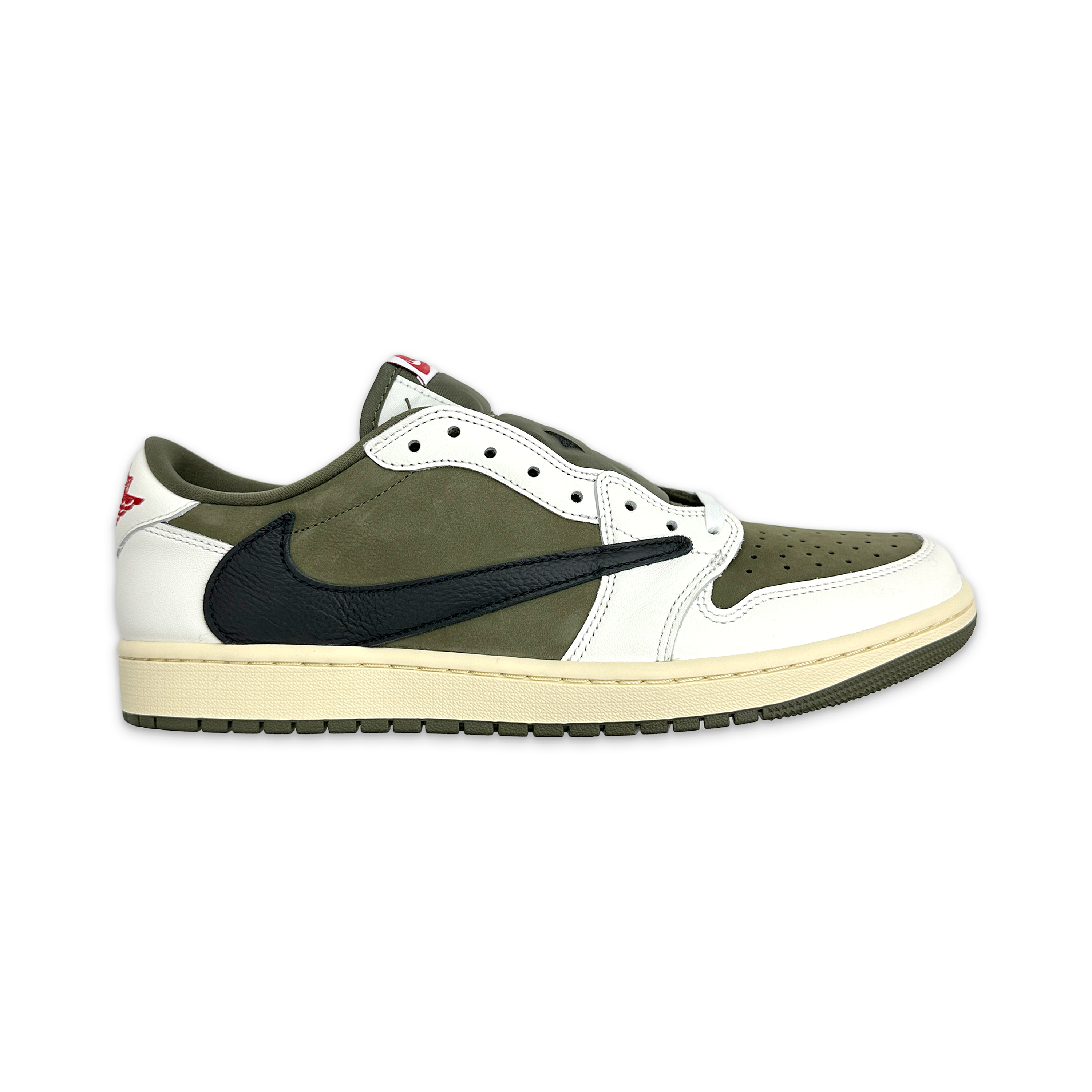 Request, Air Jordan 1 Retro Low OG SP "Travis Scott Medium Olive"