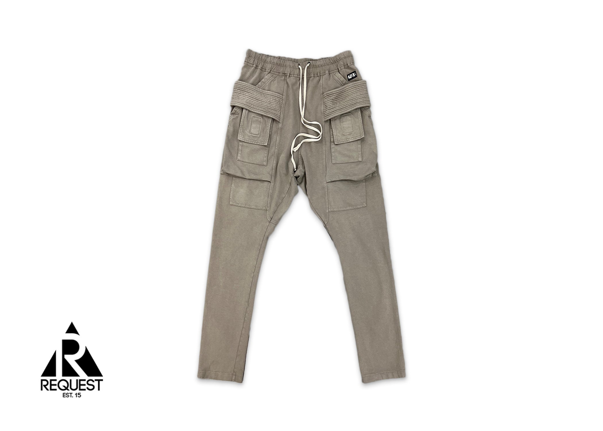 Rick Owens DRKSHDW Creatch Cargo Drawstring Pants "Dust"