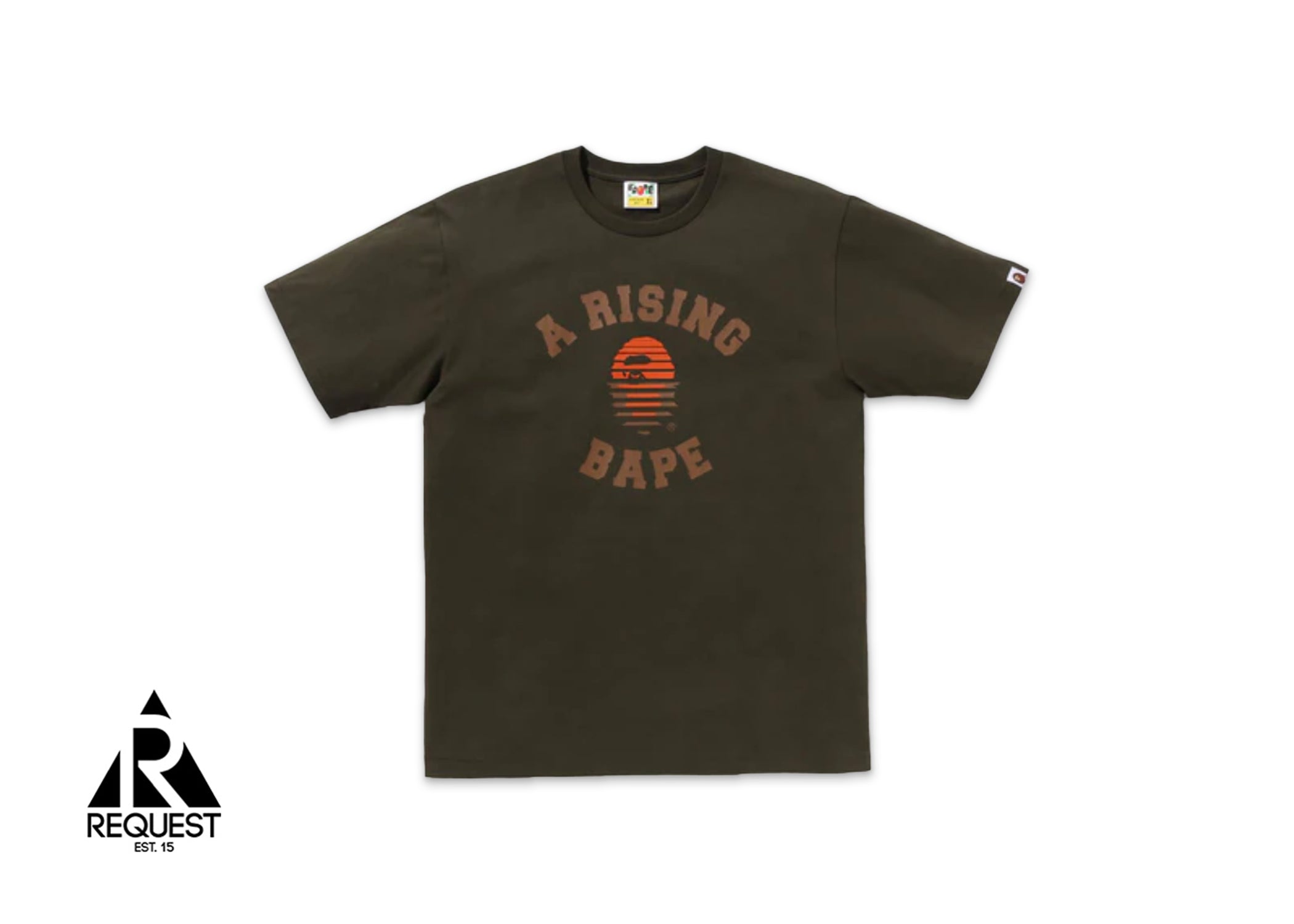 A Bathing Ape BAPE Rising Tee "Olive"