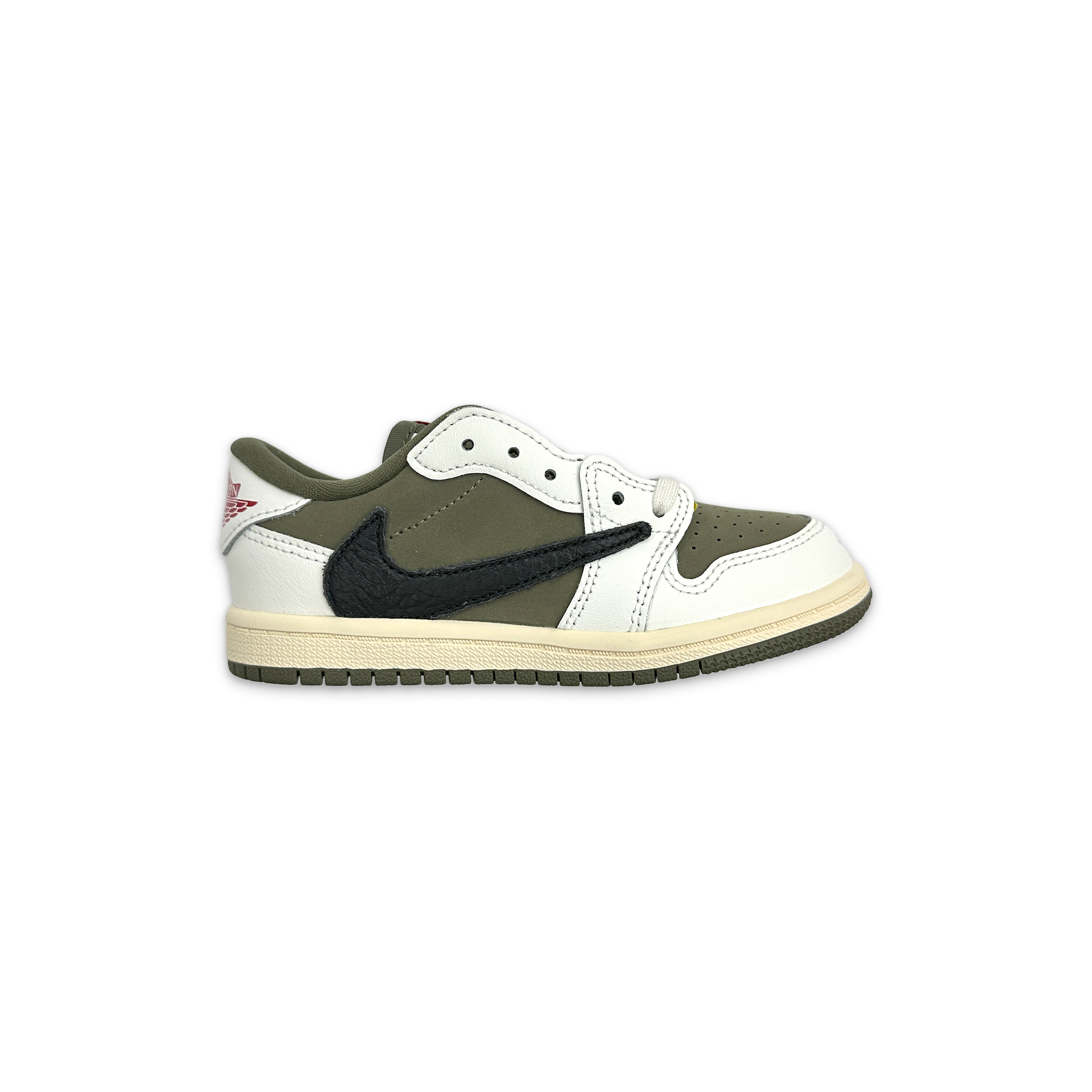 Request, Air Jordan 1 Retro Low “Travis Scott Medium Olive" (TD)