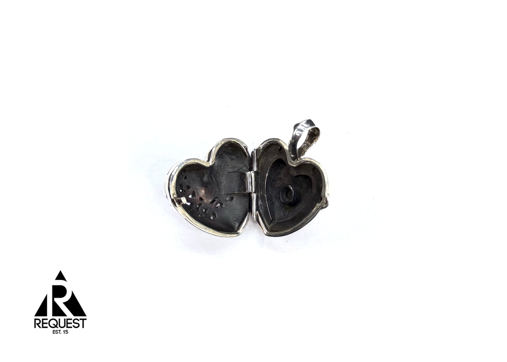 Chrome Hearts, Heart Locket Pendant ".925 Silver"