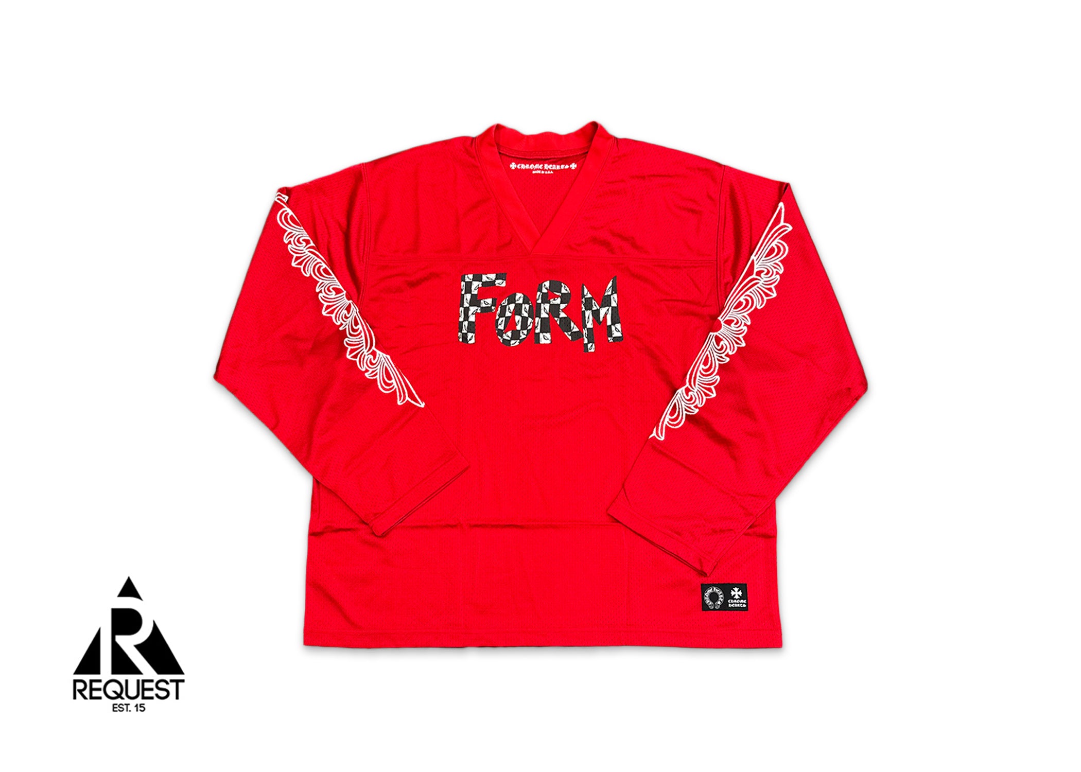 Matty Boy Sports Mesh L/S Warm Up Jersey “Red”