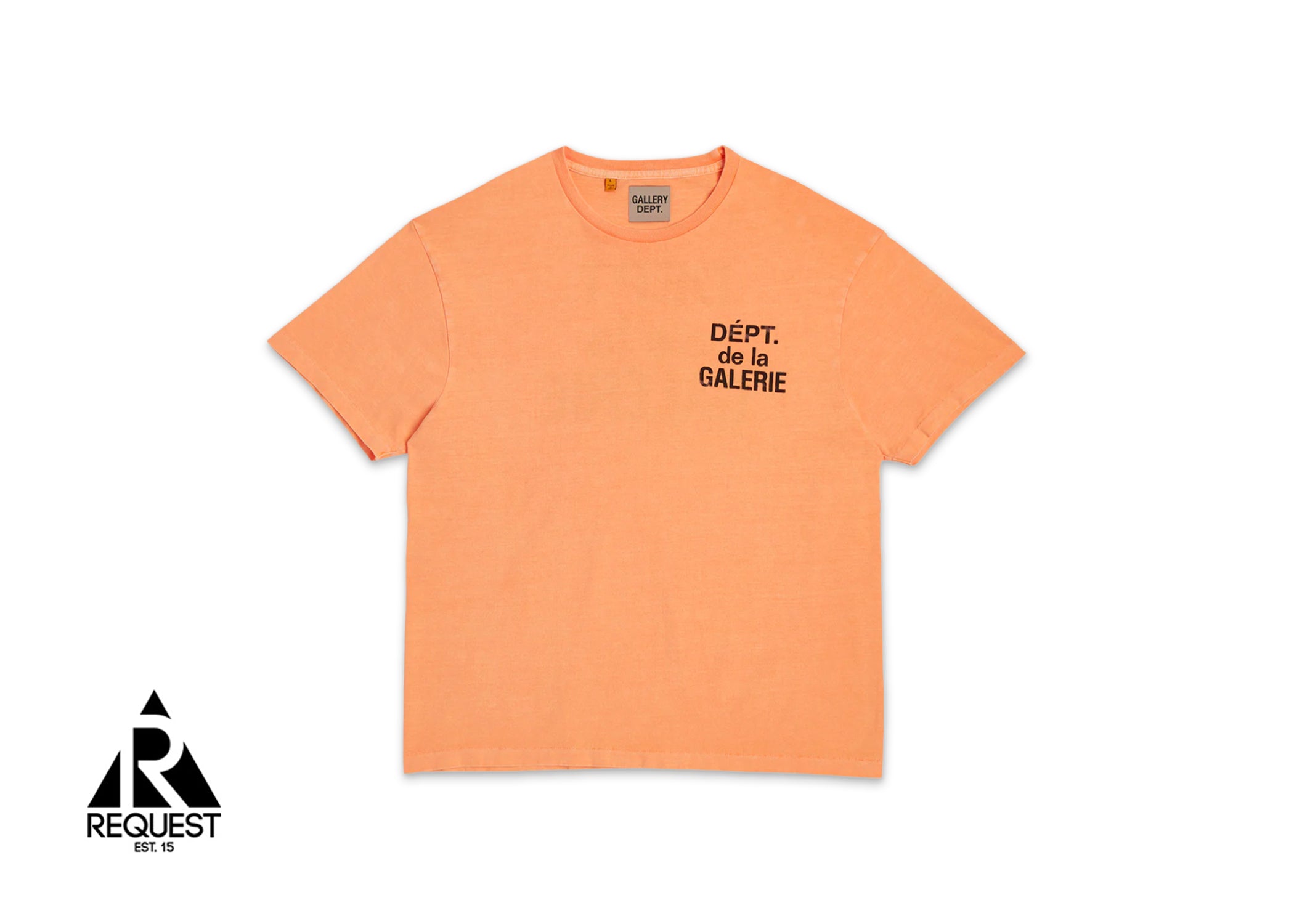 Gallery Dept. French Logo Tee "Flo Orange"