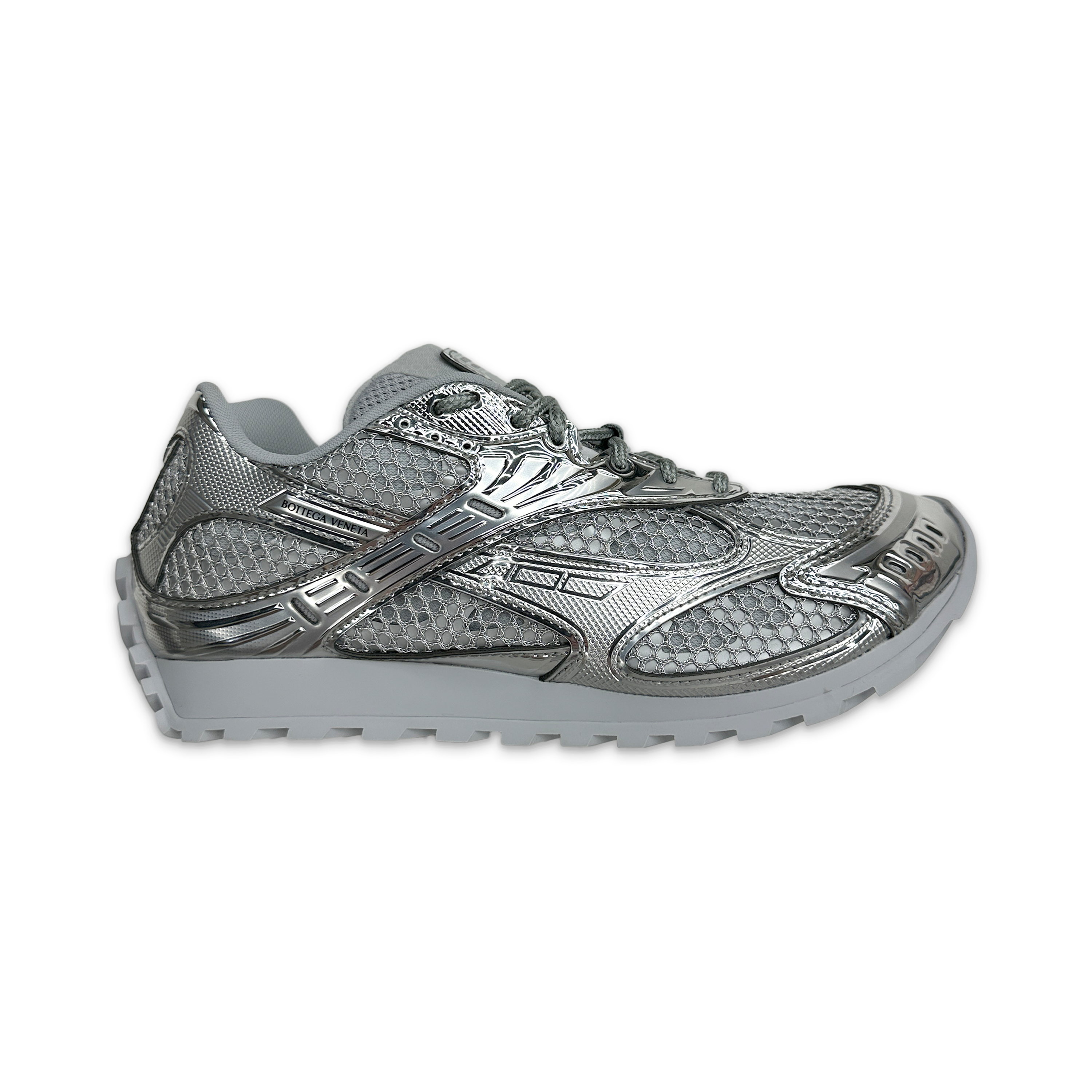 Bottega Veneta, Orbit Sneaker "Silver"