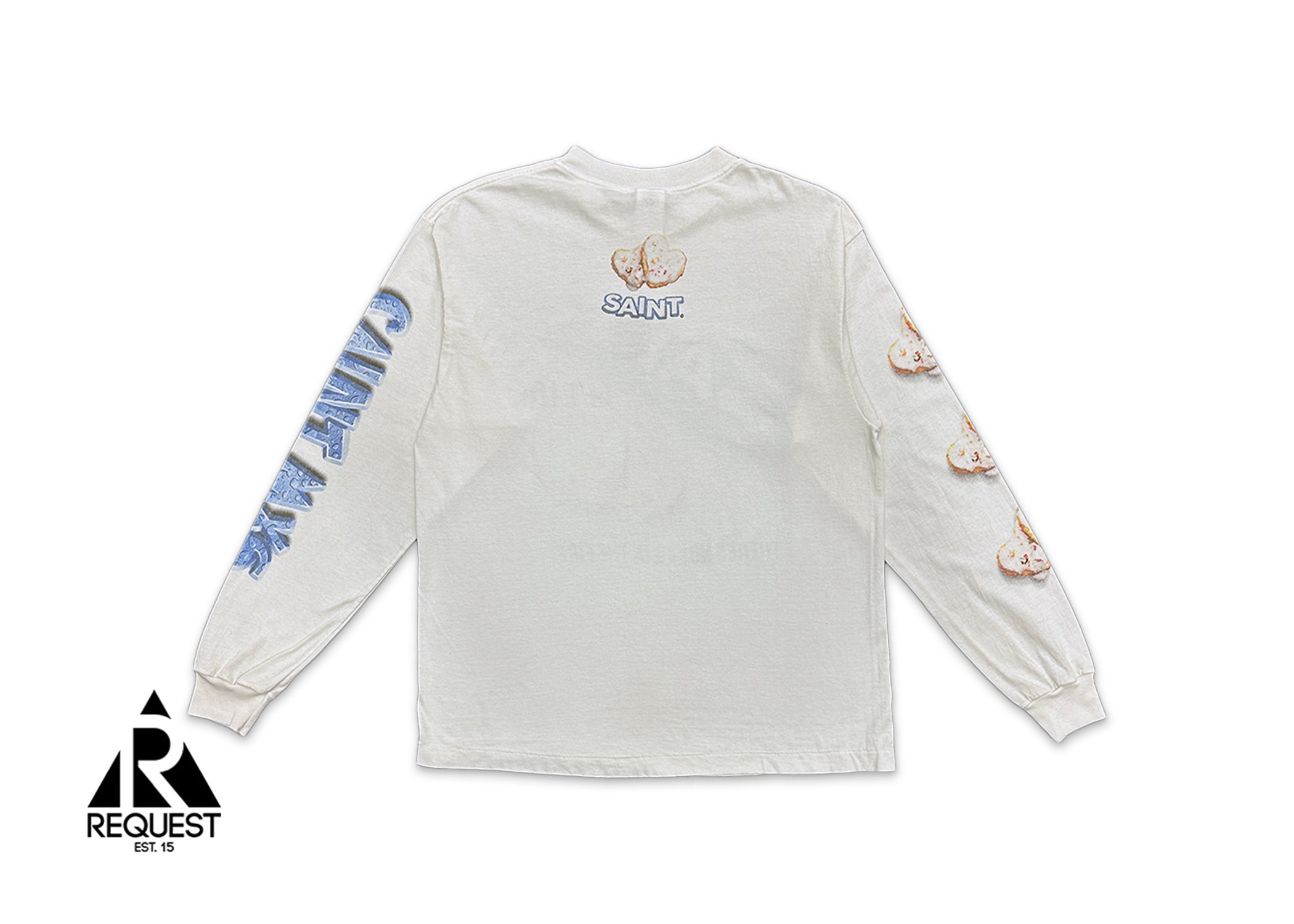Saint Michael, Oreo L/S Tee “White”