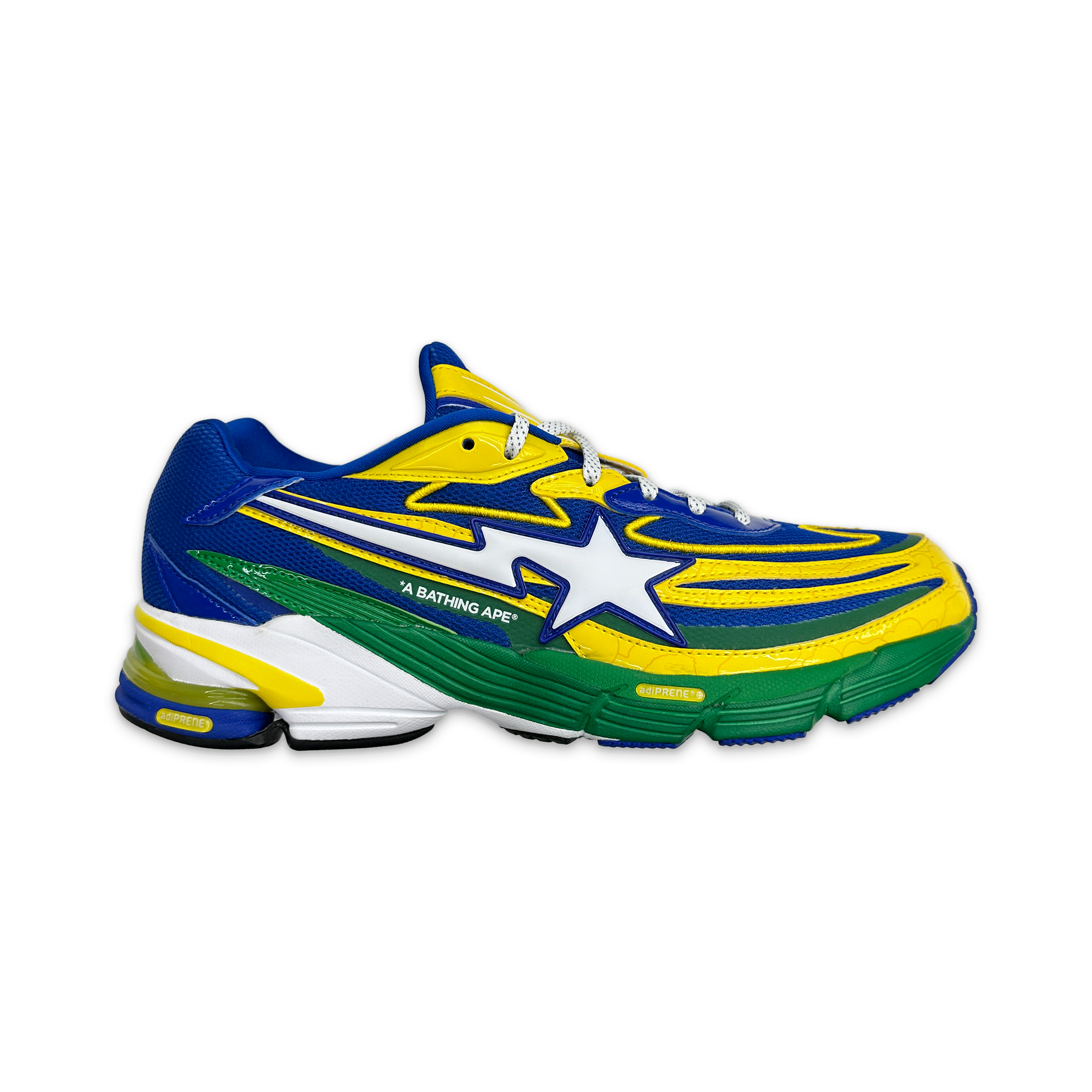 Adidas, Orketro "Bape Yellow Blue Green"