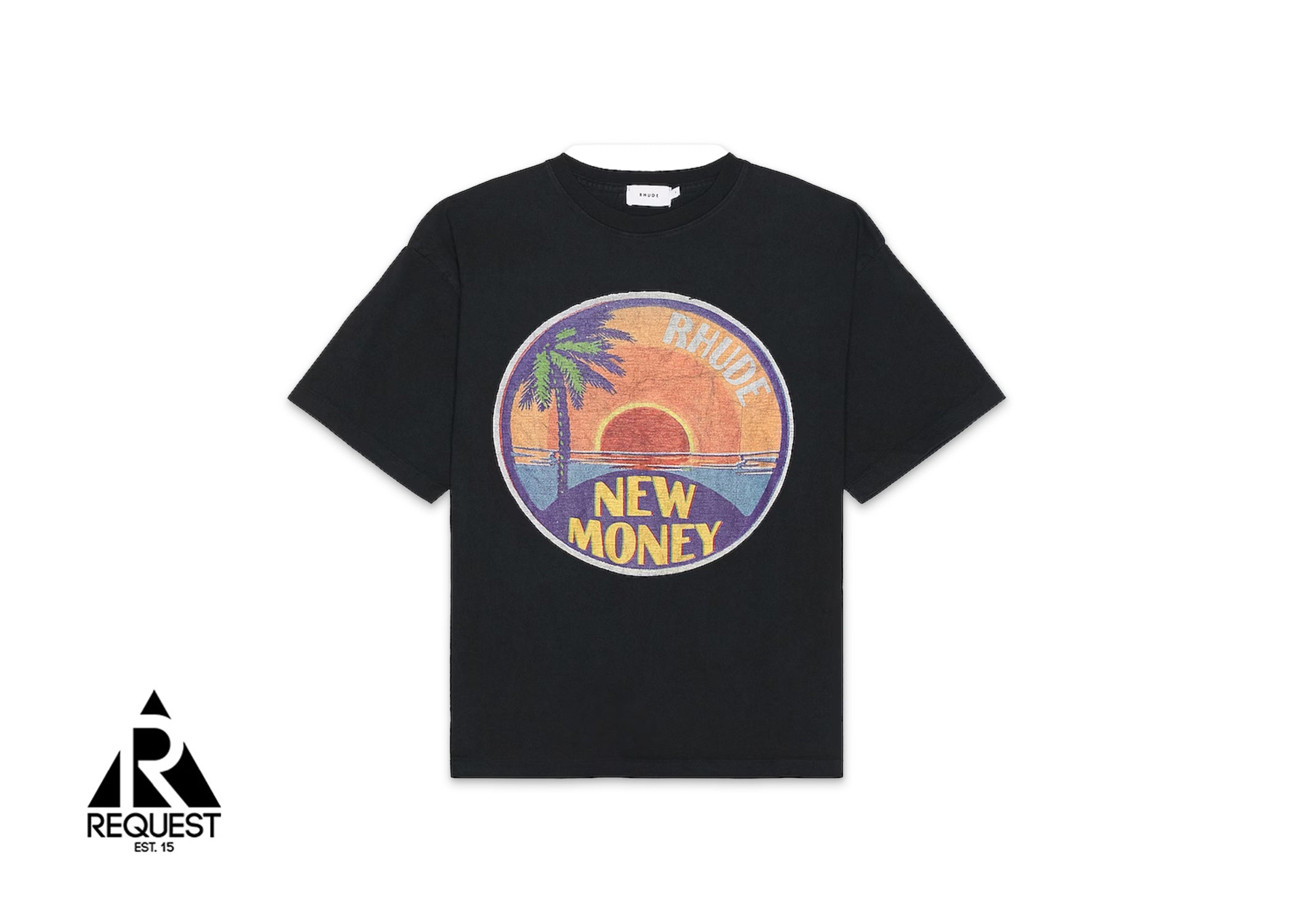 Rhude Sunset Tee "Vintage Black"