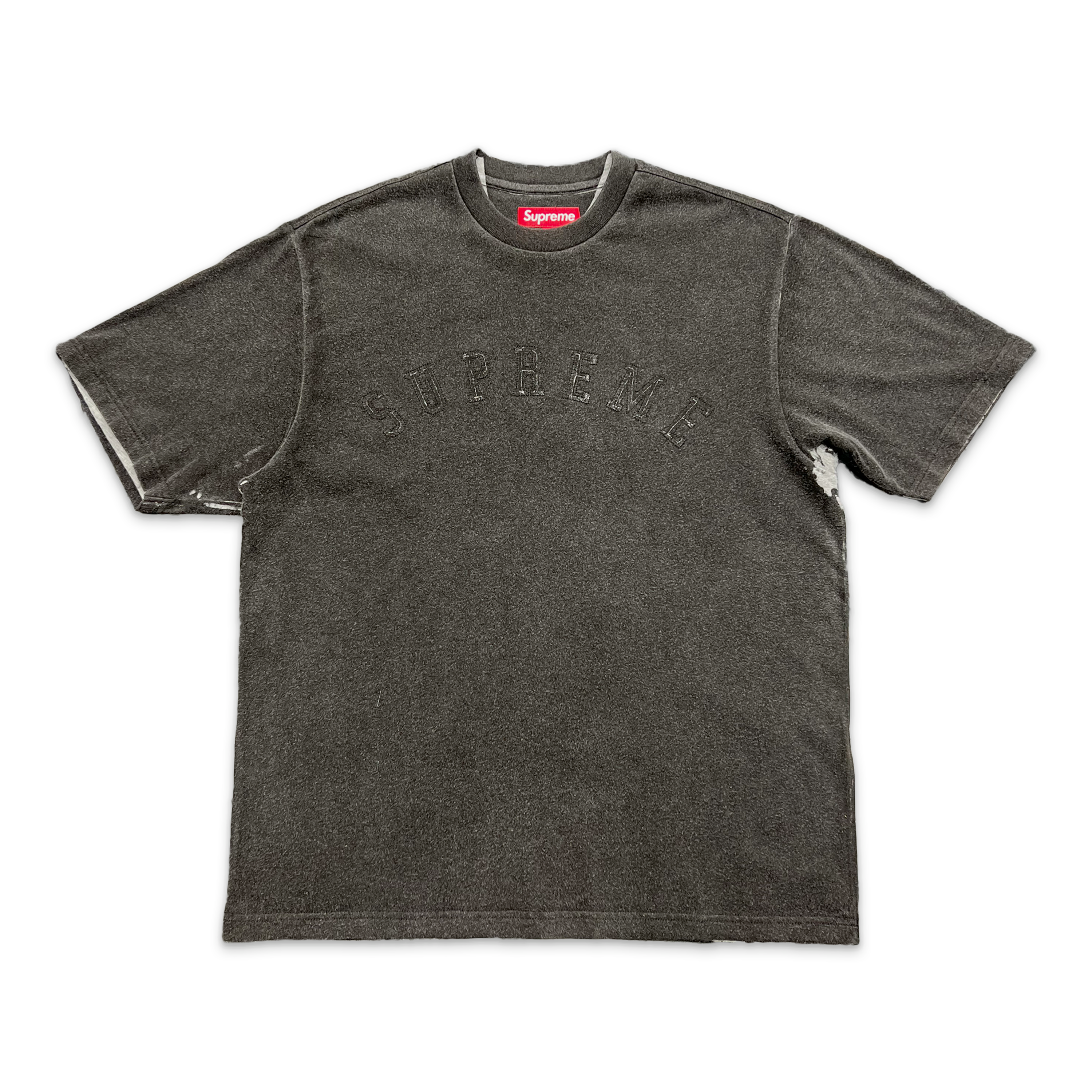 Supreme, Overprint S/S Tee FW25 "Black"