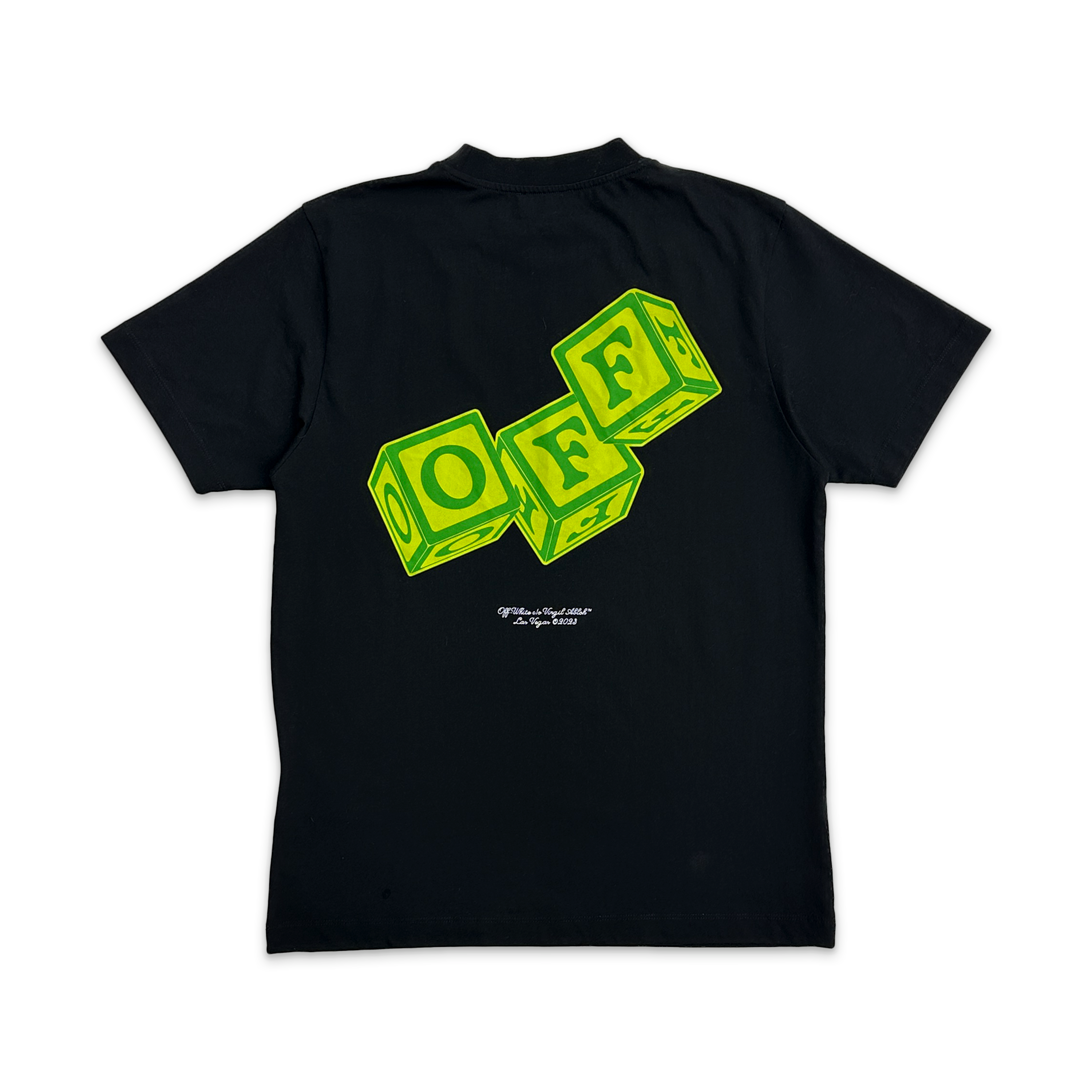 Off-White Las Vegas Blocks Tee "Black"