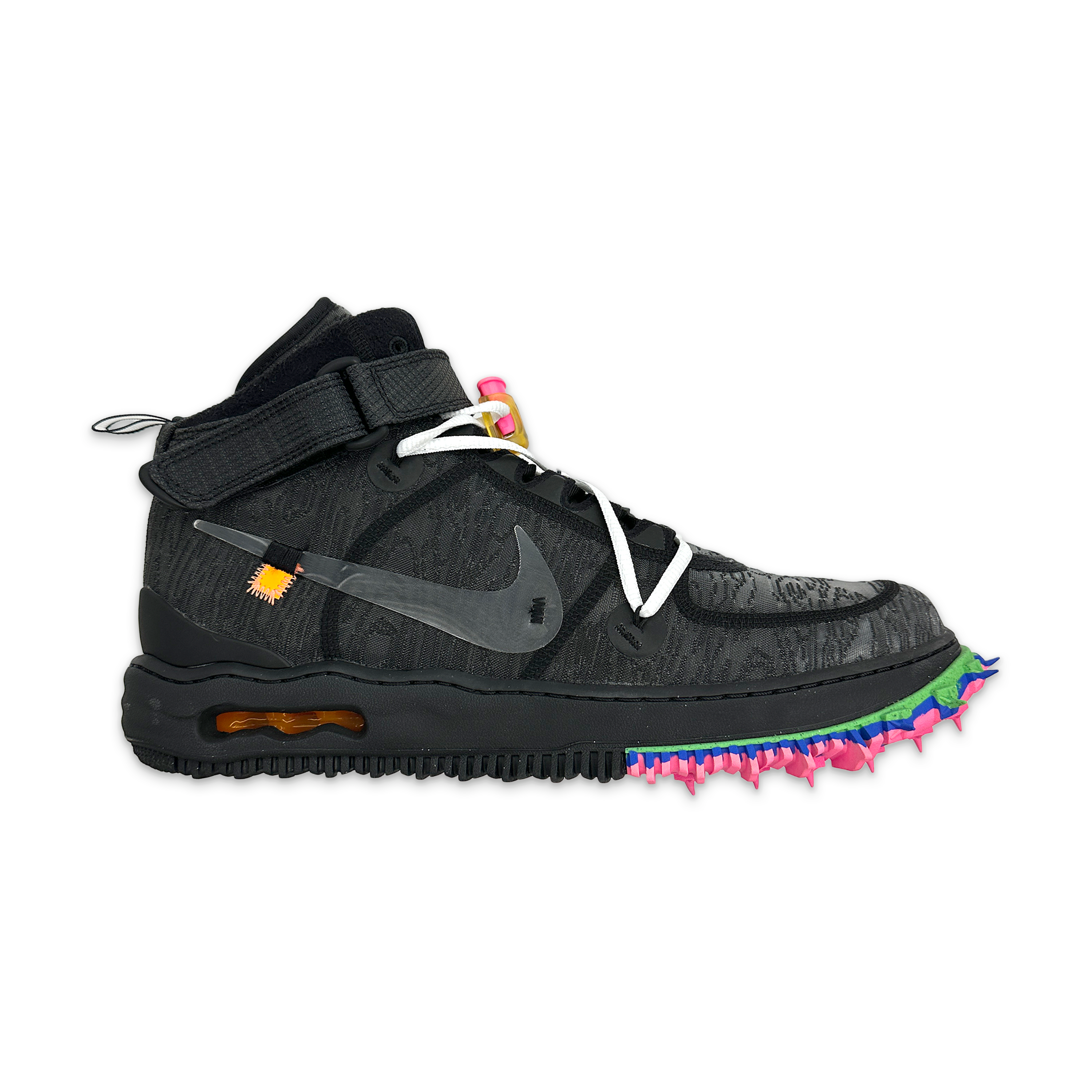 Request, Nike Air Force 1 Mid Off White "Black"