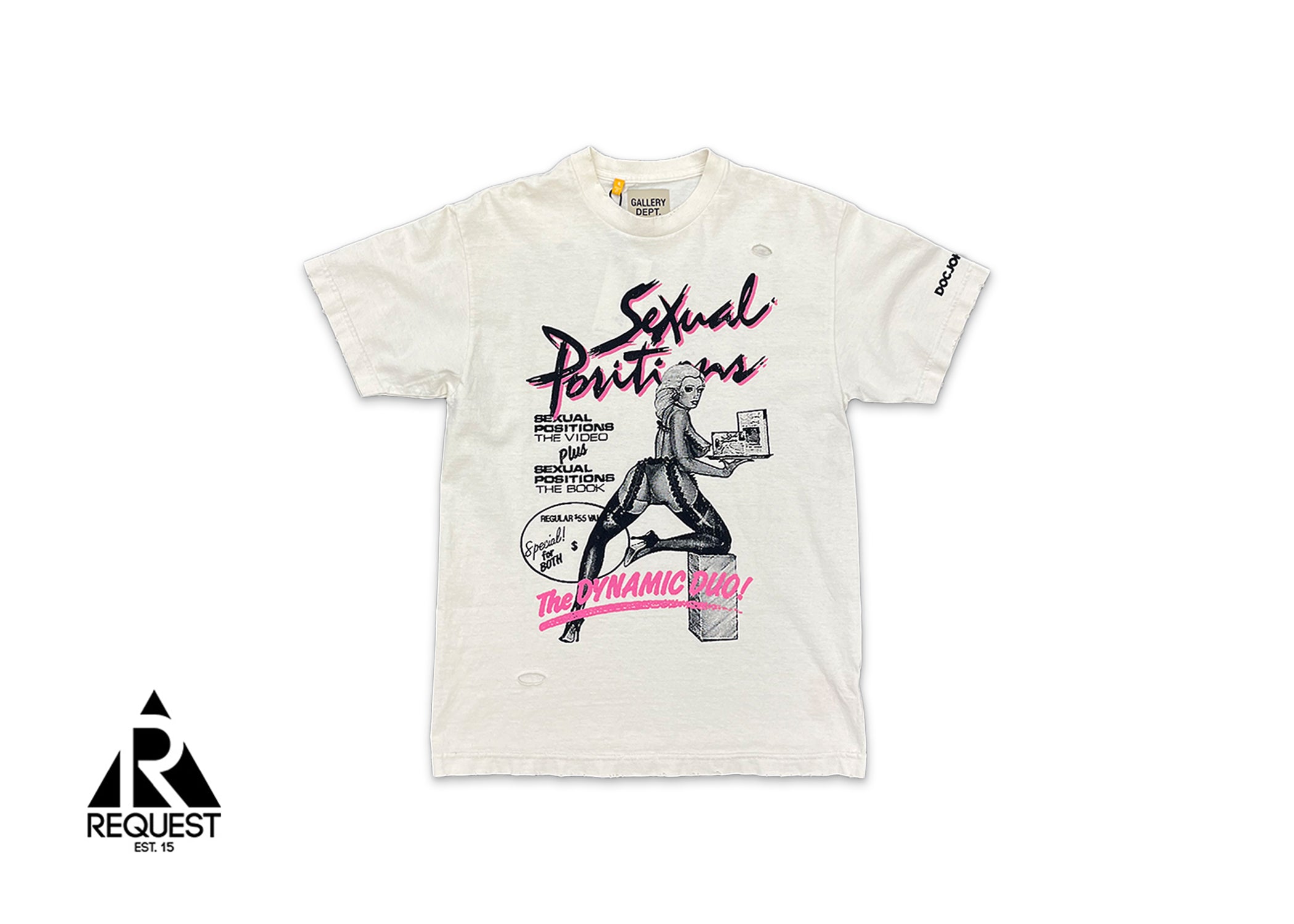 Gallery Dept. Doc Johnson Positions Tee "Cream"
