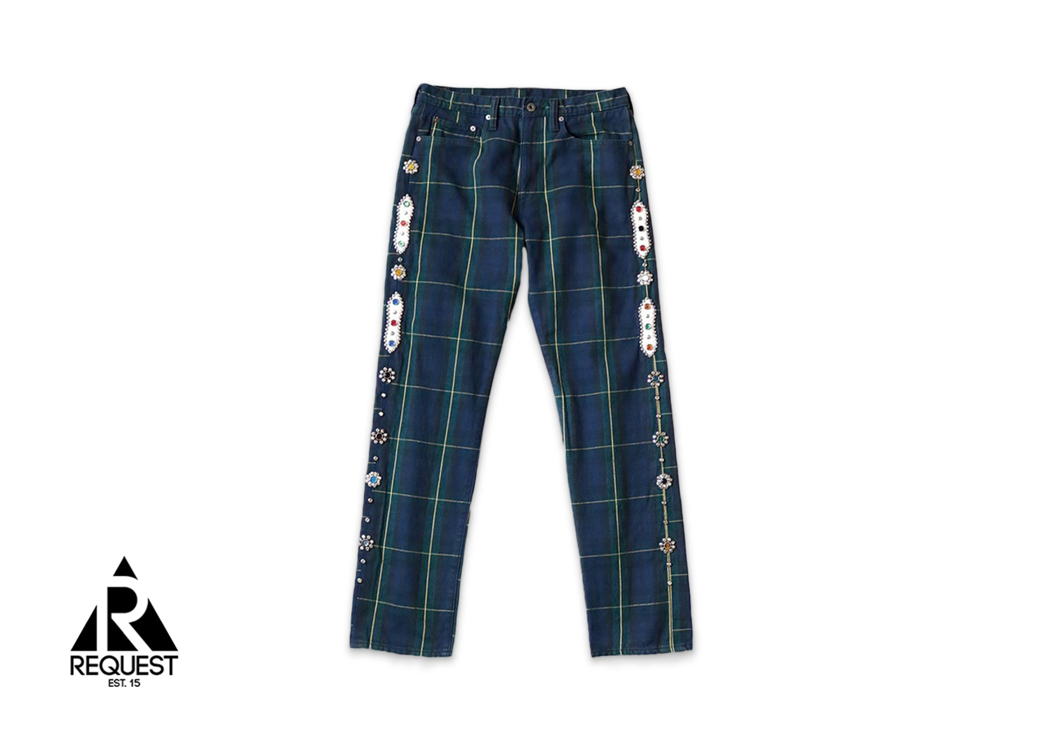 Kapital 11oz Tartan Check 5P Monkey Cisco Pants “Plaid”