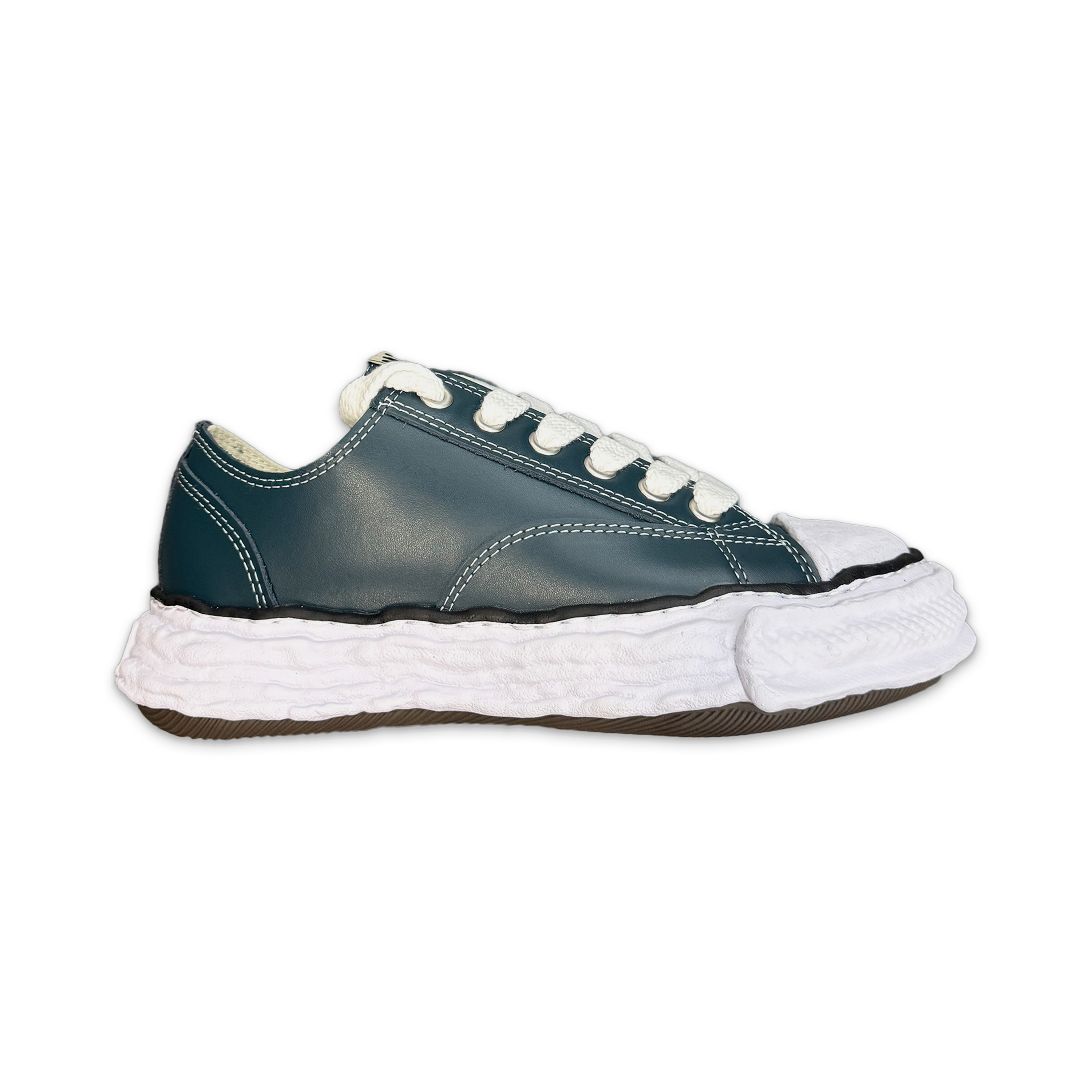 Maison Mihara Yasuhiro, Peterson 23 Leather Low "Blue"