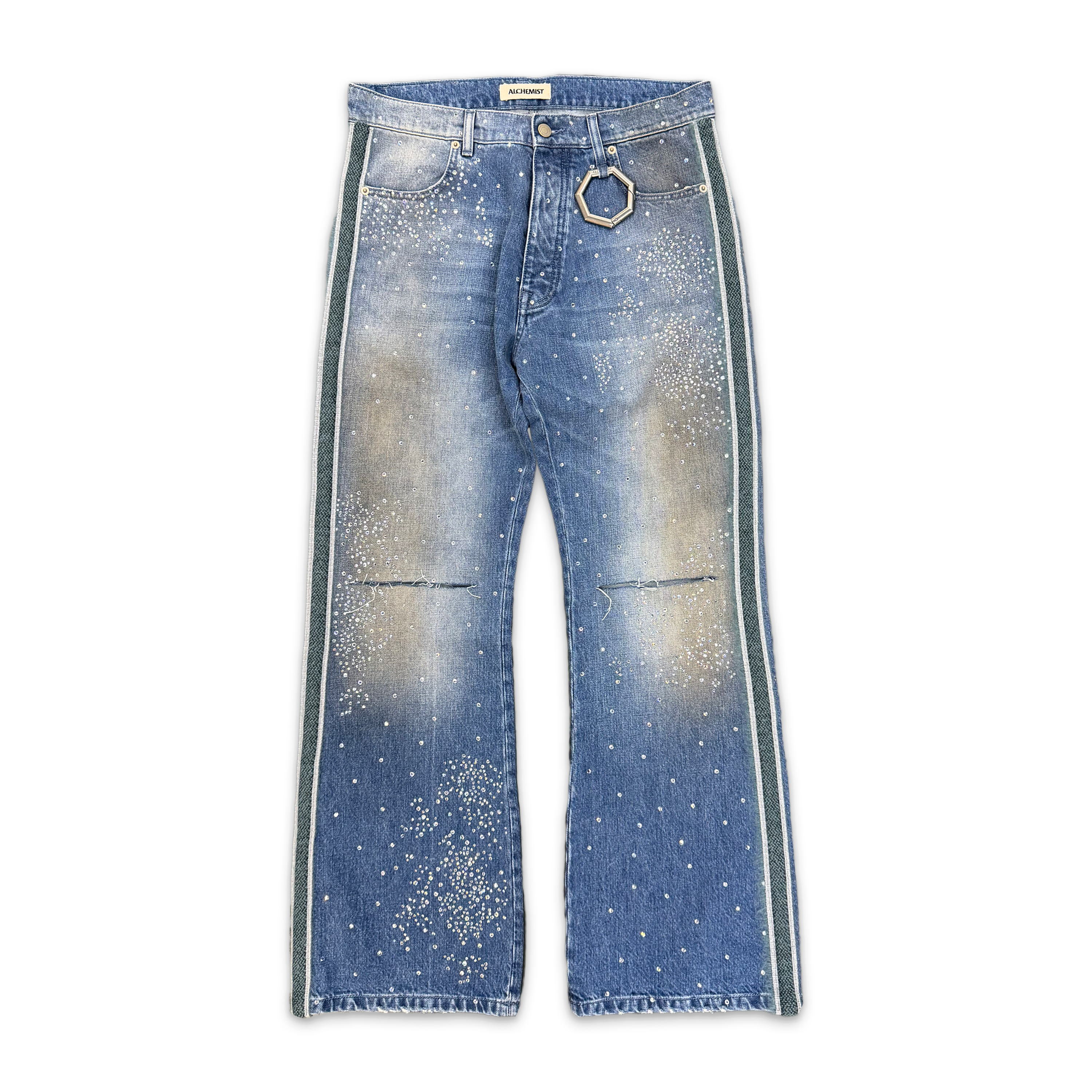 Alchemist, Crystal & Mohair Studio Jeans “Light Indigo”