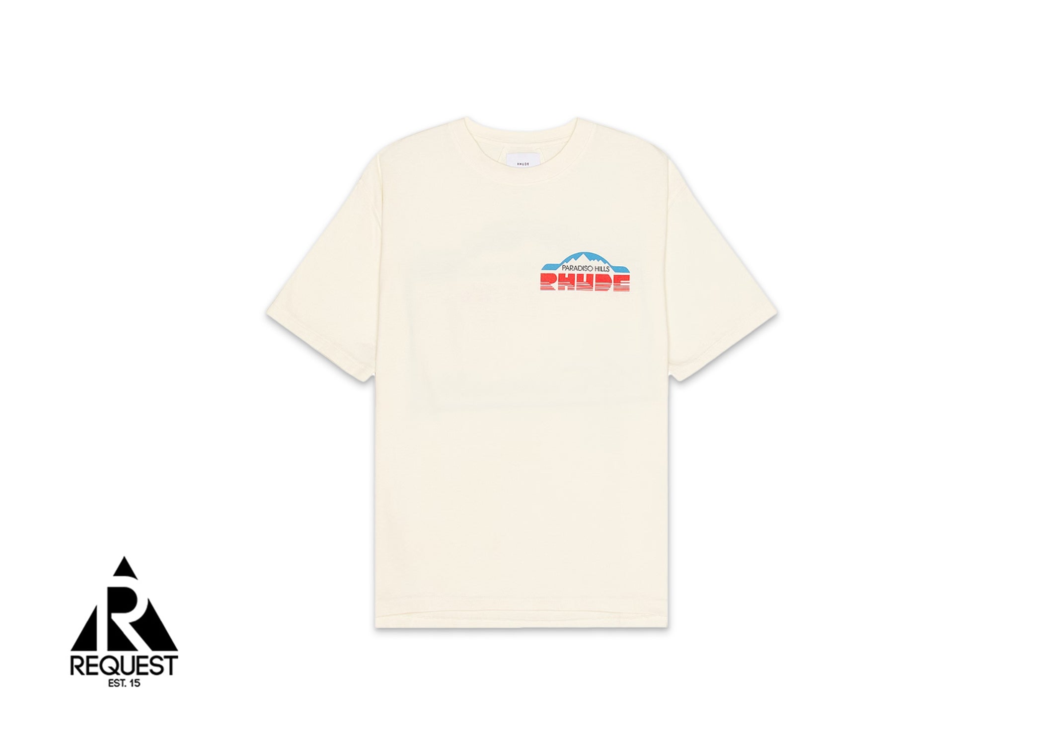 Rhude Paradiso Rally Tee “Vintage White”