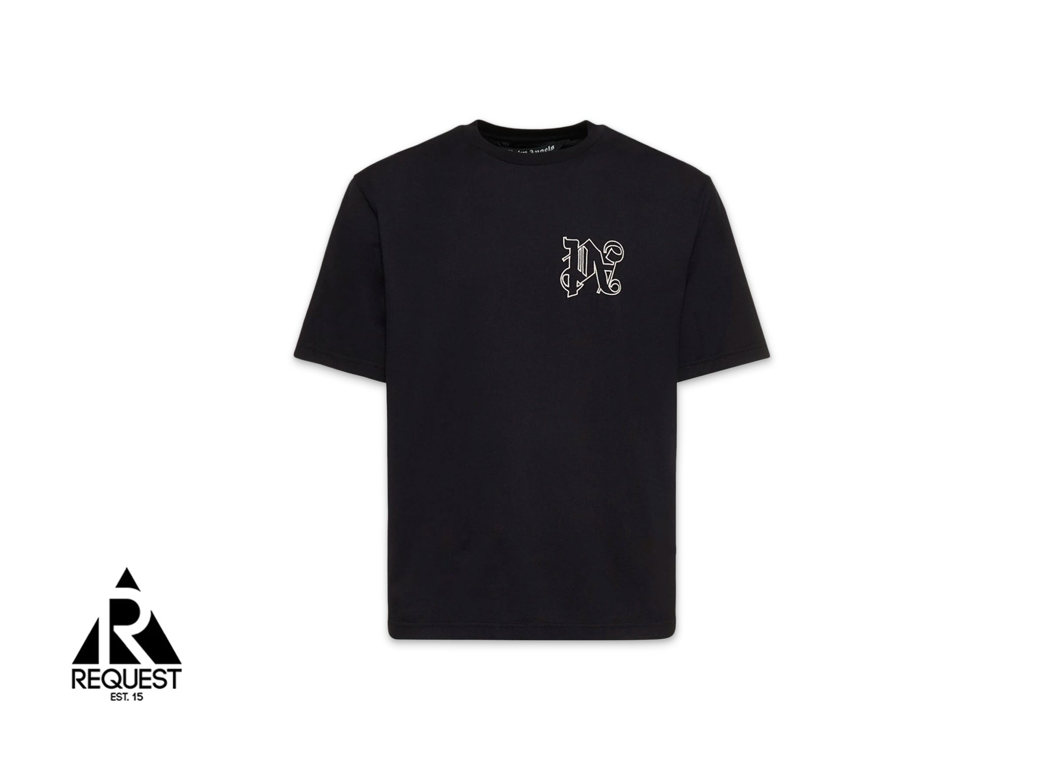 Palm Angels PA Monogram Tee "Black"
