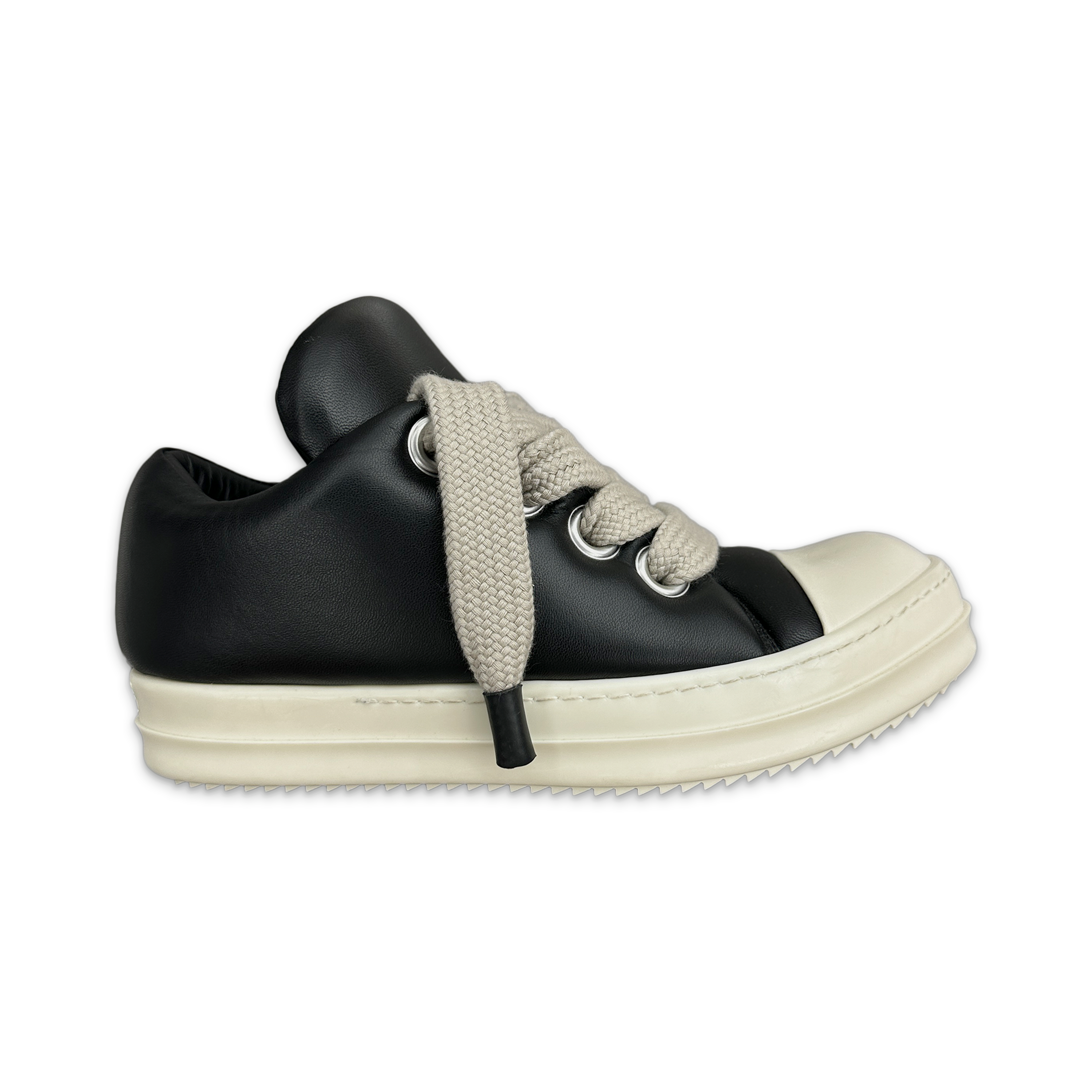 Rick Owens, Ramones Jumbo Padded Lace Low "Black"